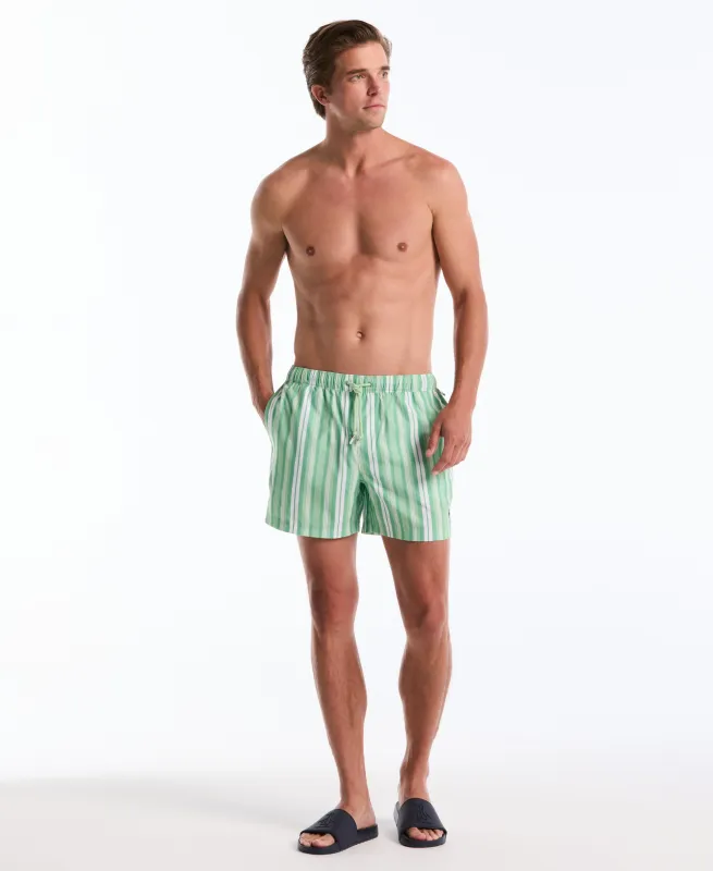 5" Vert Stripes Swim Short made by Original Penguin