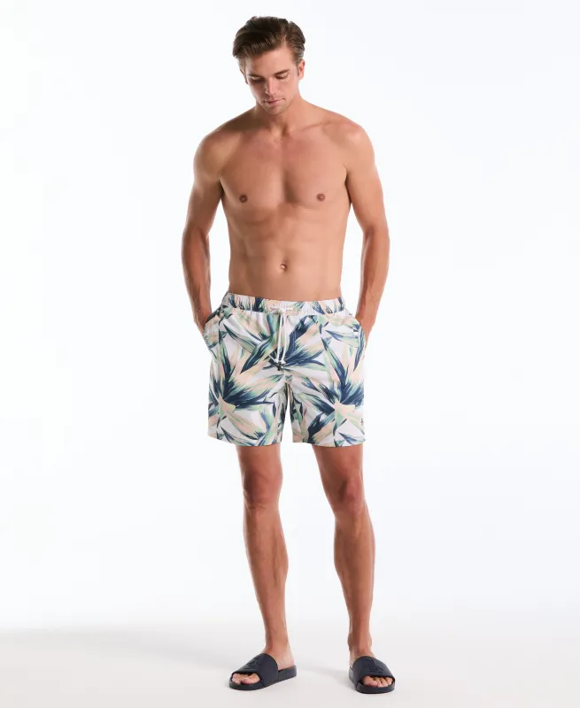 7" Succulent Print Swim Short sold by Original Penguin