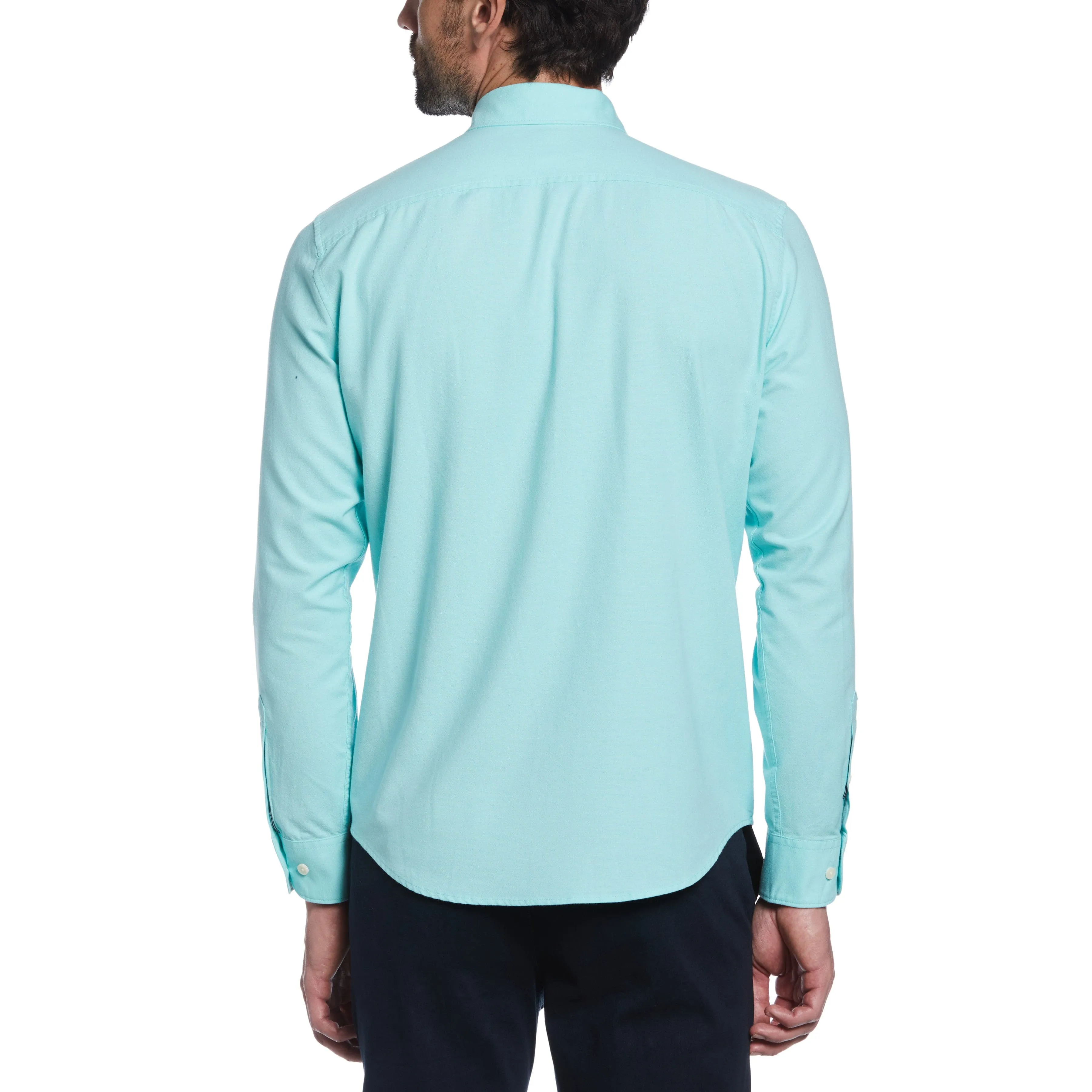 EcoVero™ Oxford Stretch Shirt sold by Original Penguin product image thumbnail 2