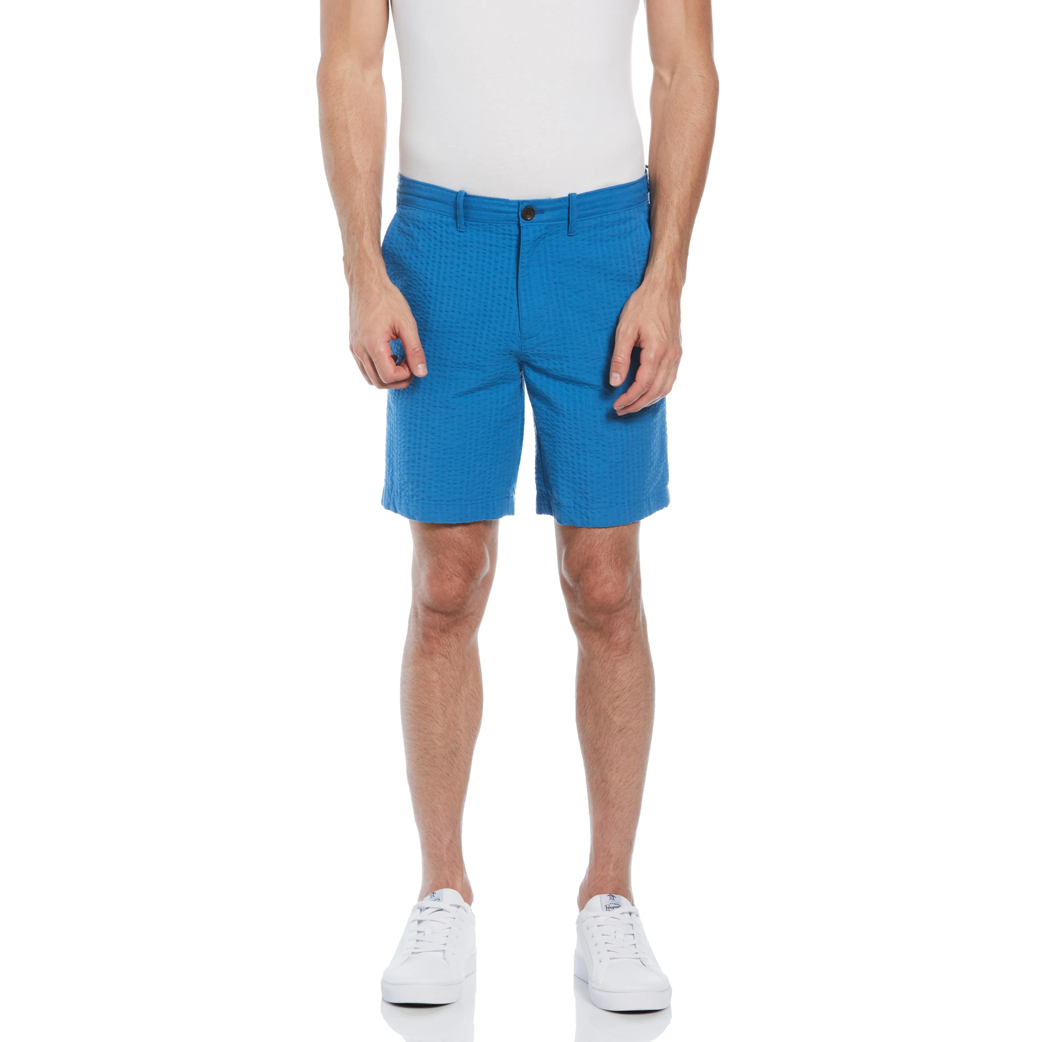 Seersucker Solid Color Short sold by Original Penguin