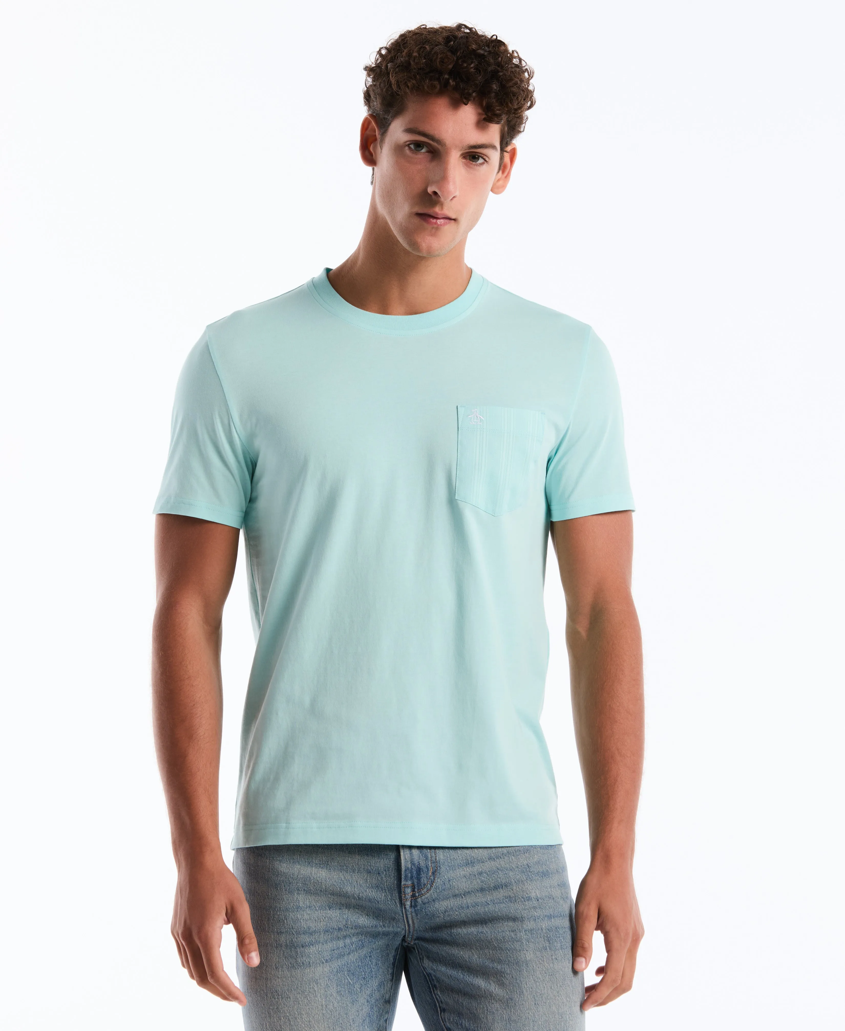 Striped Pocket Jersey Tee sold by Original Penguin