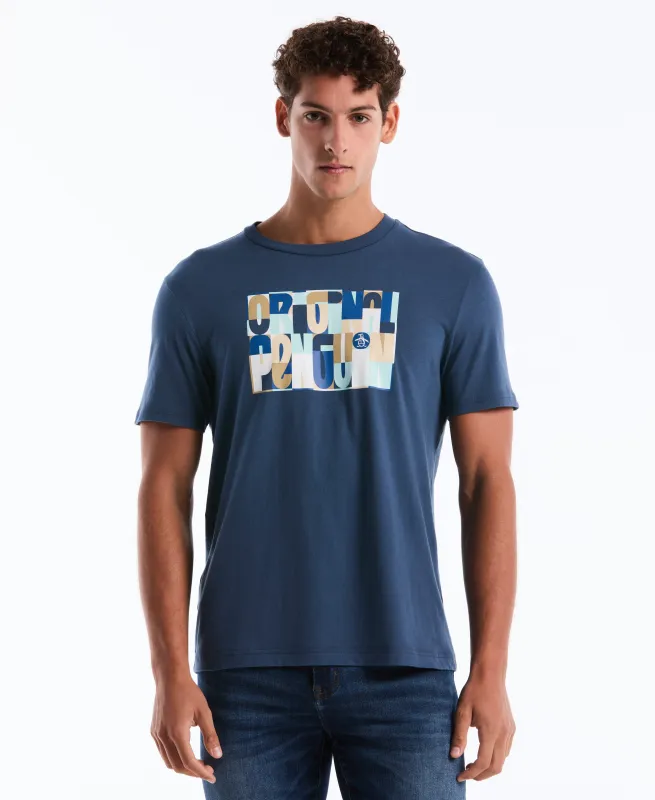 OP Block Letters Graphic Tee sold by Original Penguin