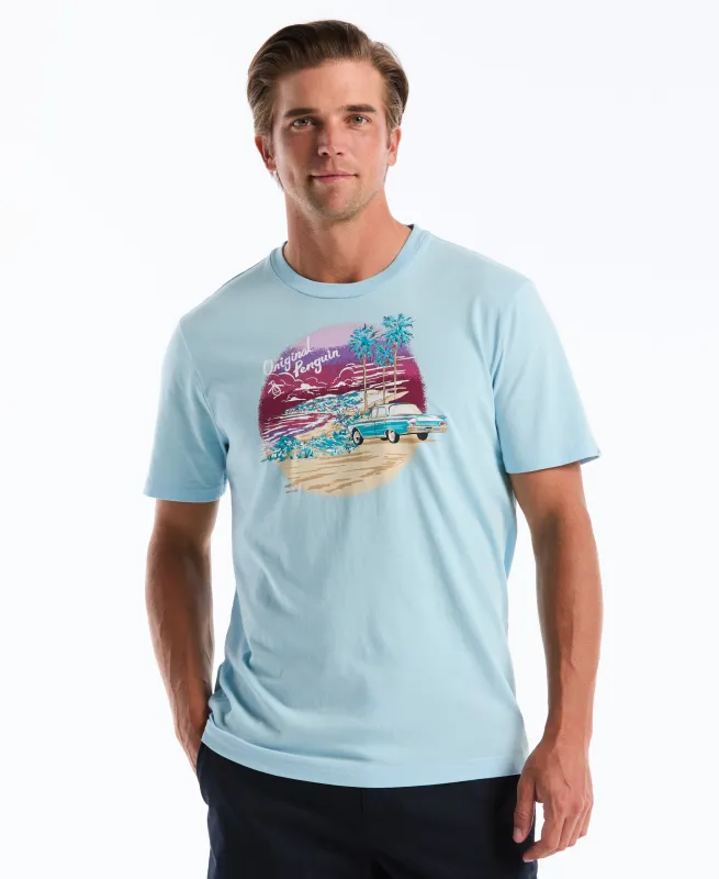 Car Scenic Graphic Jersey Tee sold by Original Penguin
