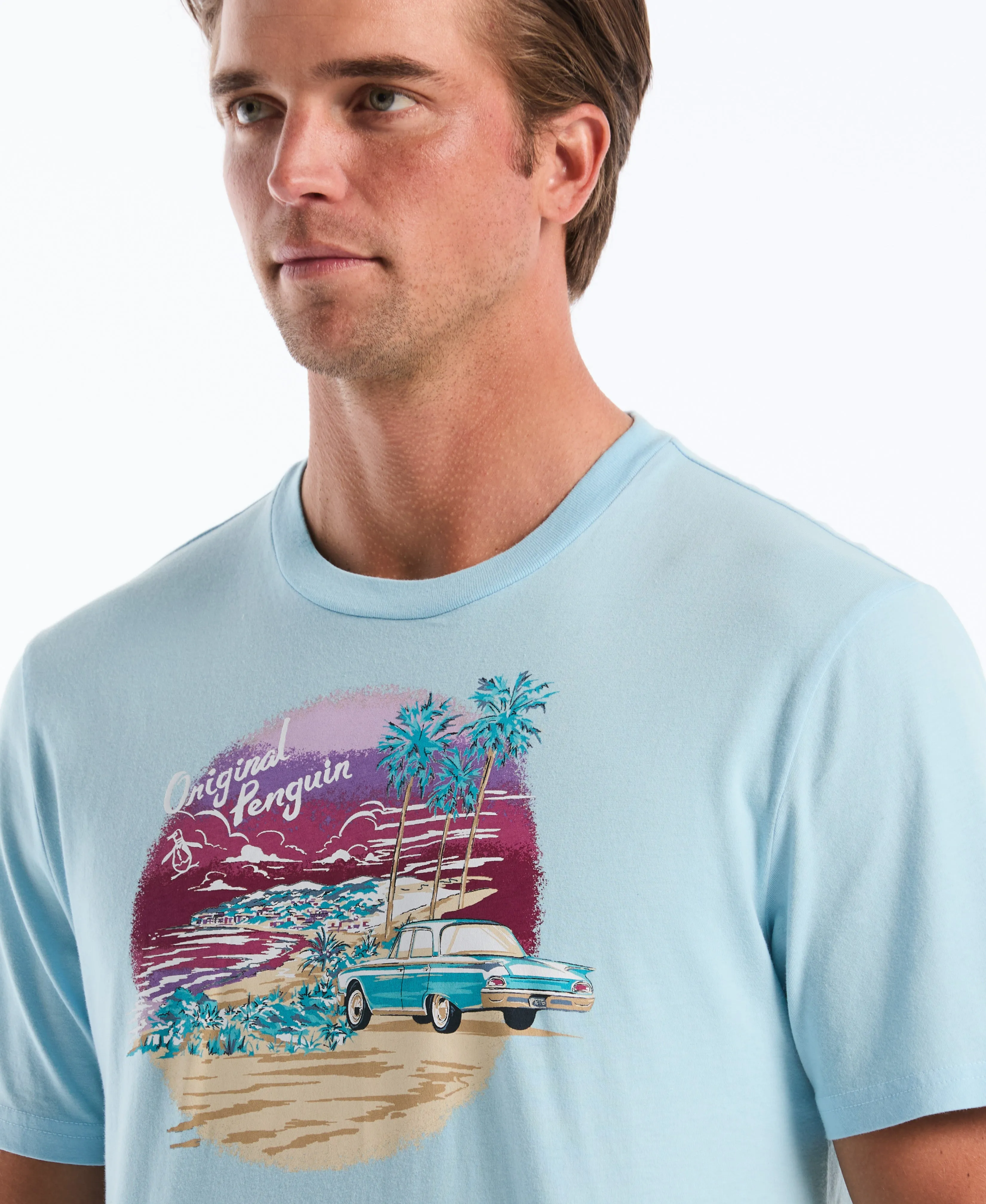 Car Scenic Graphic Jersey Tee sold by Original Penguin product image thumbnail 3