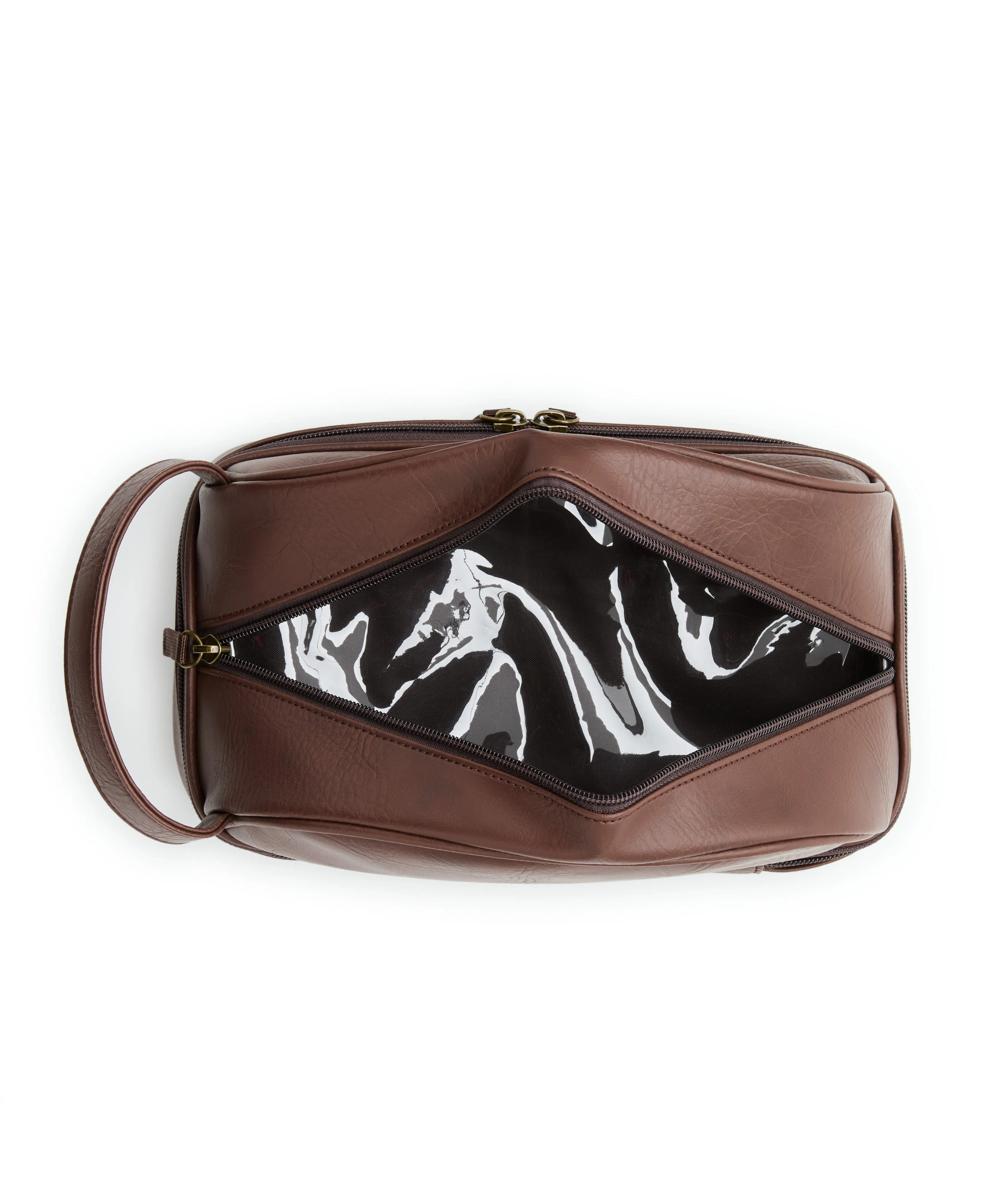 Leather Travel Toiletries Bag sold by Original Penguin product image thumbnail 4