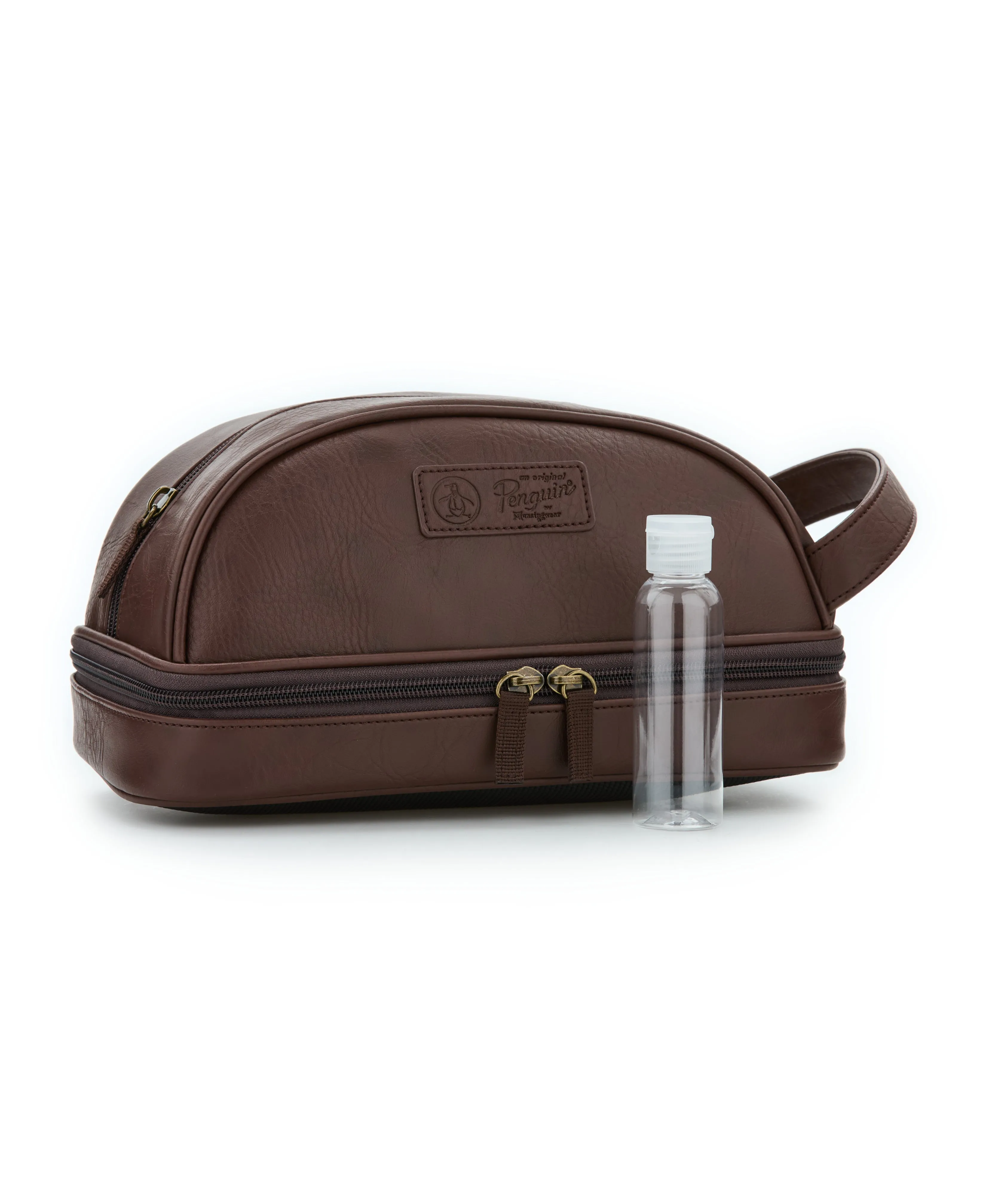 Leather Travel Toiletries Bag sold by Original Penguin