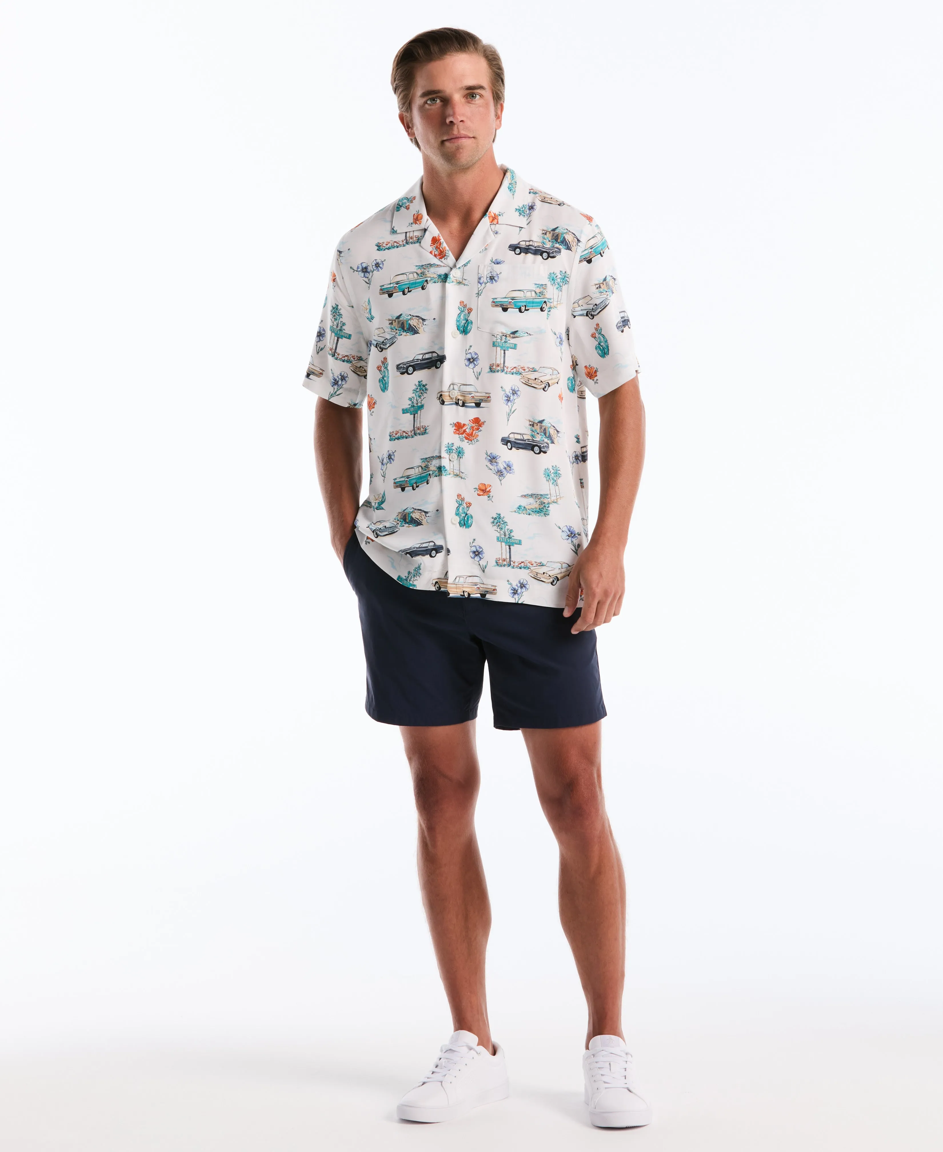 Novelty Car Print Camp Shirt sold by Original Penguin product image thumbnail 4
