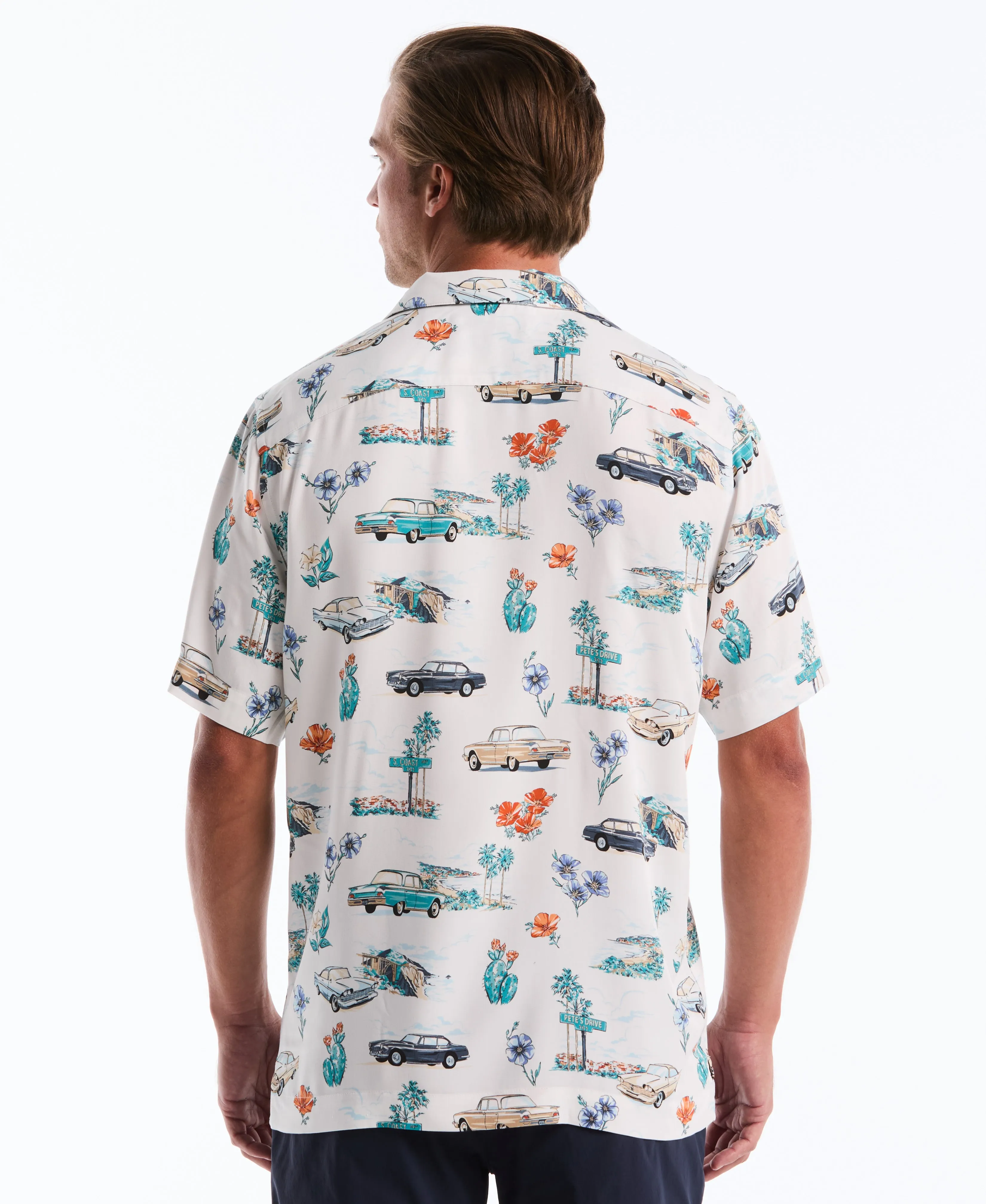 Novelty Car Print Camp Shirt sold by Original Penguin product image thumbnail 2