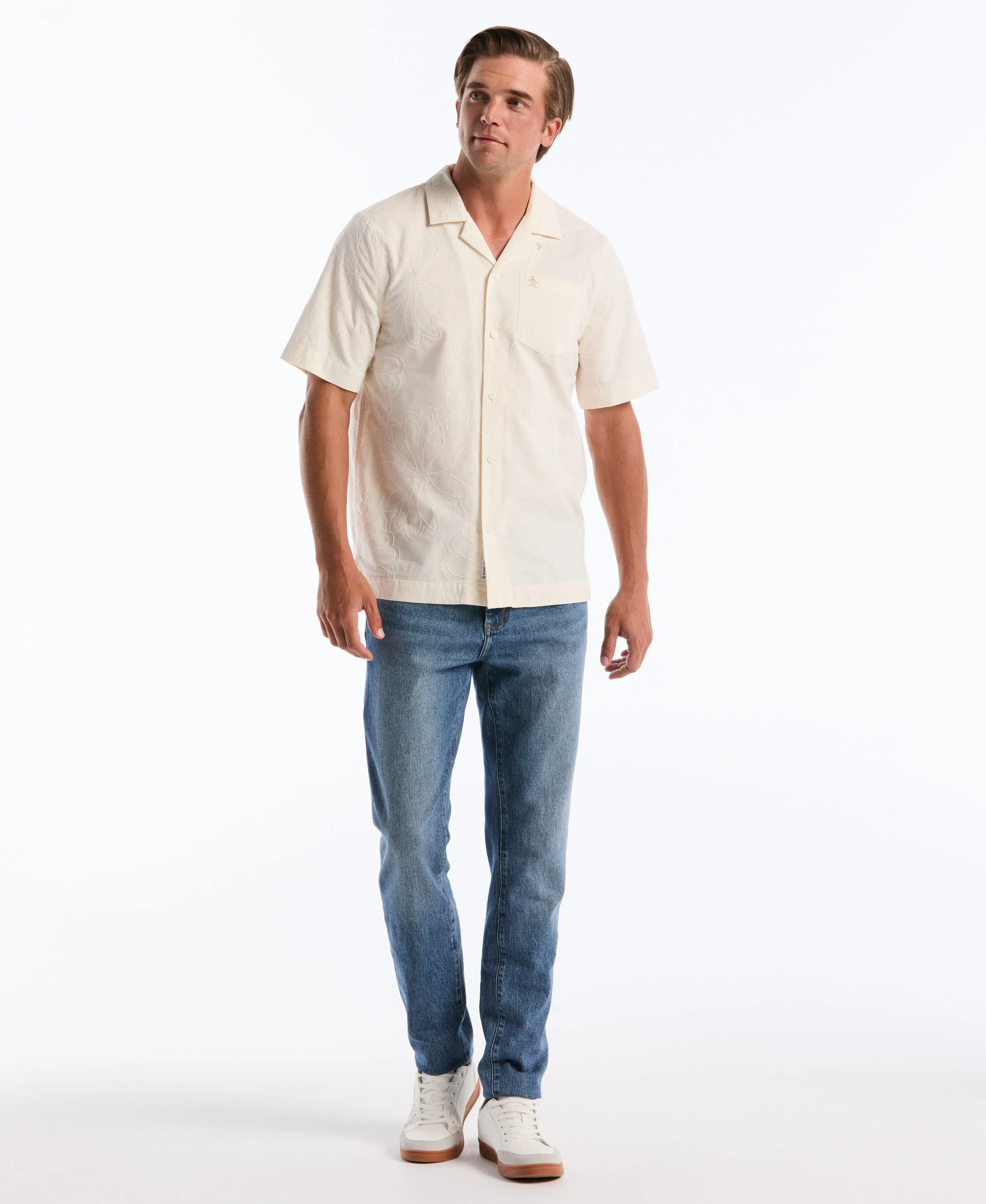 All-Over Flower Camp Shirt sold by Original Penguin product image thumbnail 4