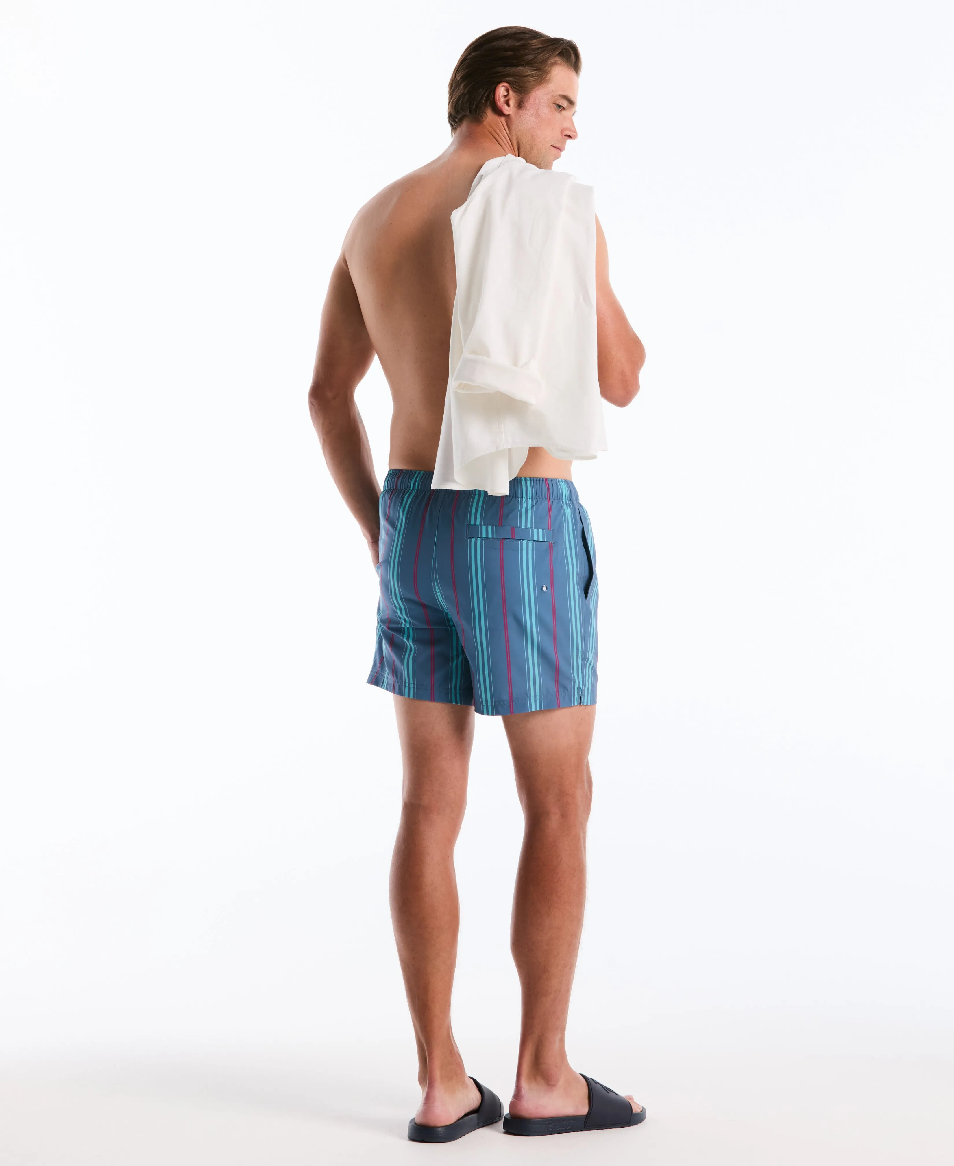 5" Box Stripe Swim Short sold by Original Penguin product image thumbnail 5