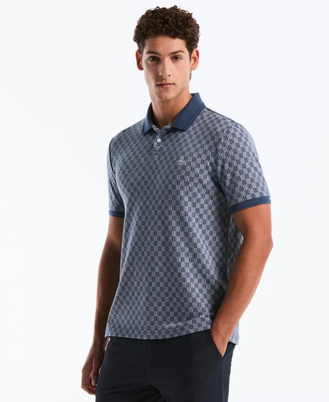 Checkered Jacquard Polo made by Original Penguin