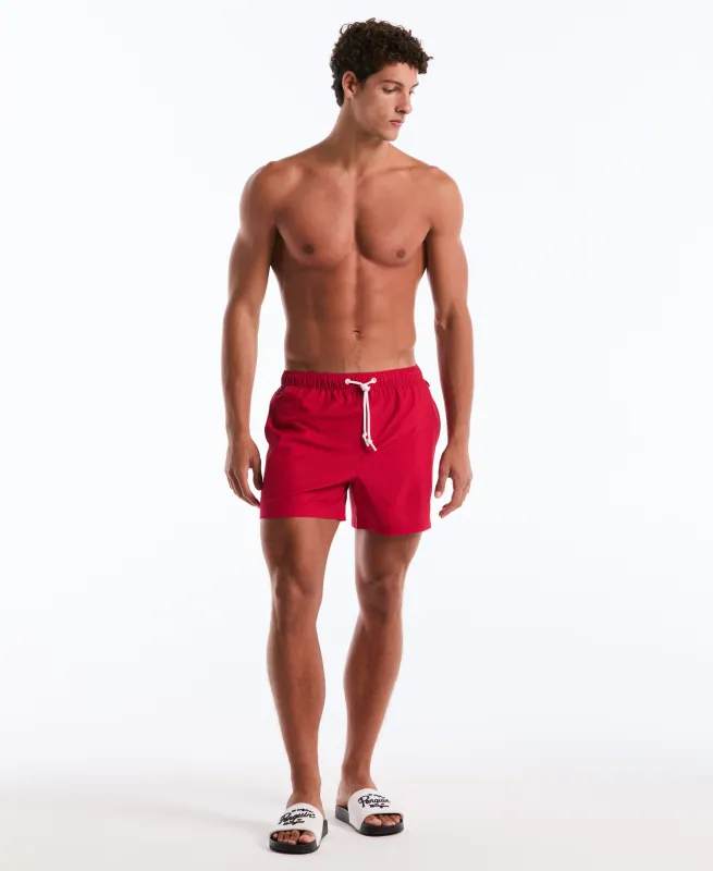 5" Solid Stretch Swim Short sold by Original Penguin