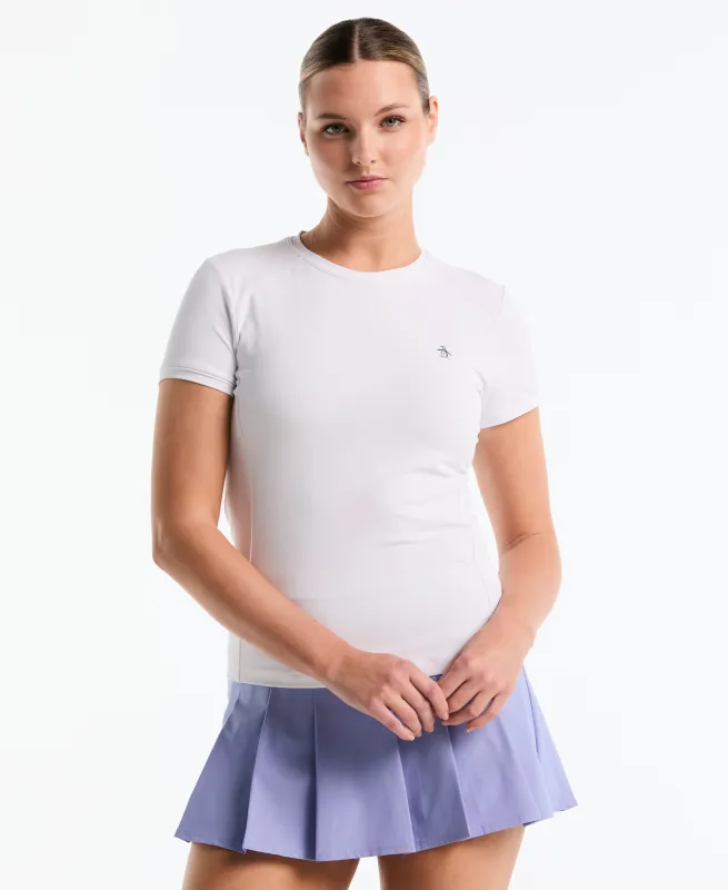 Women's Solid Performance Tennis Tee sold by Original Penguin