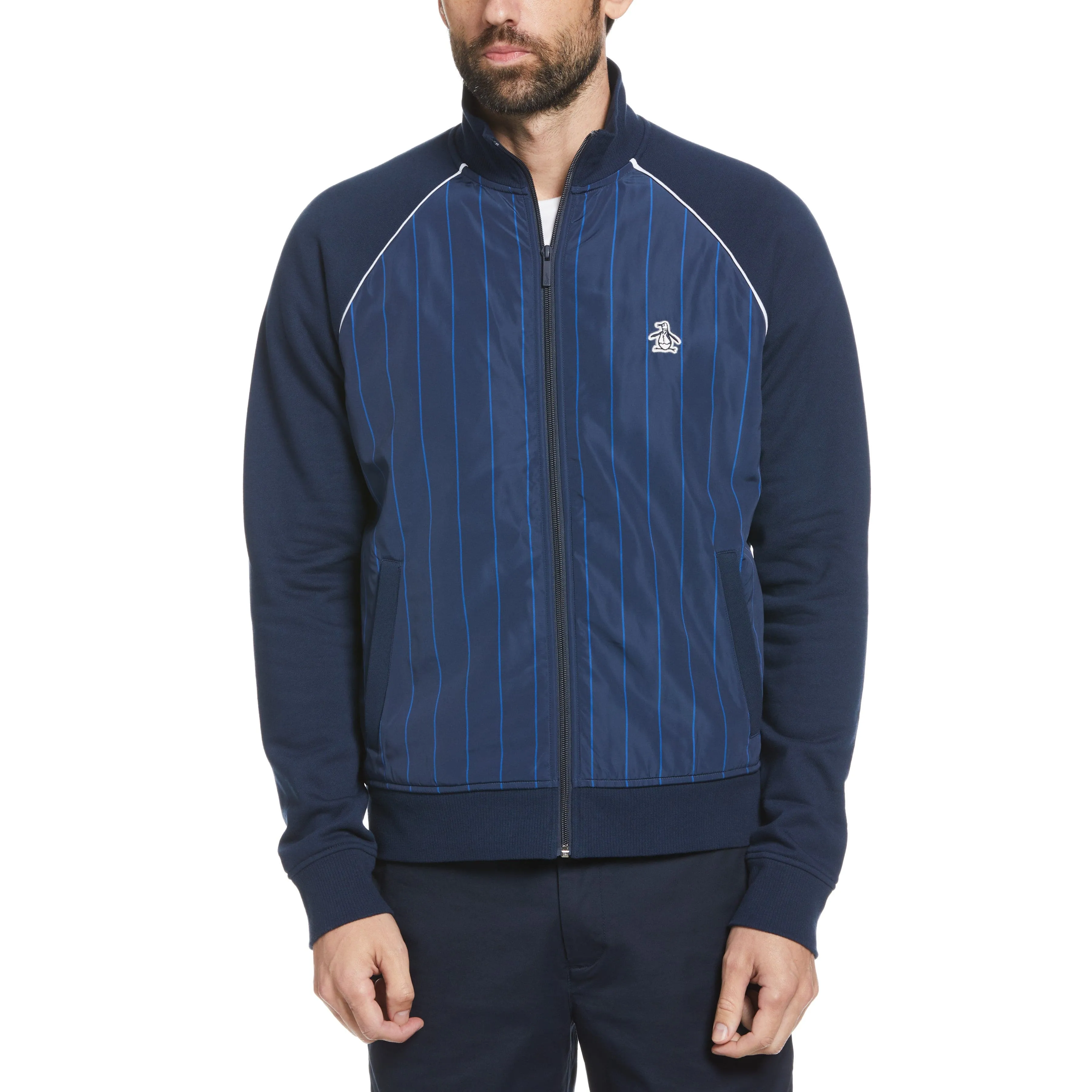 Mixed Media Track Jacket sold by Original Penguin