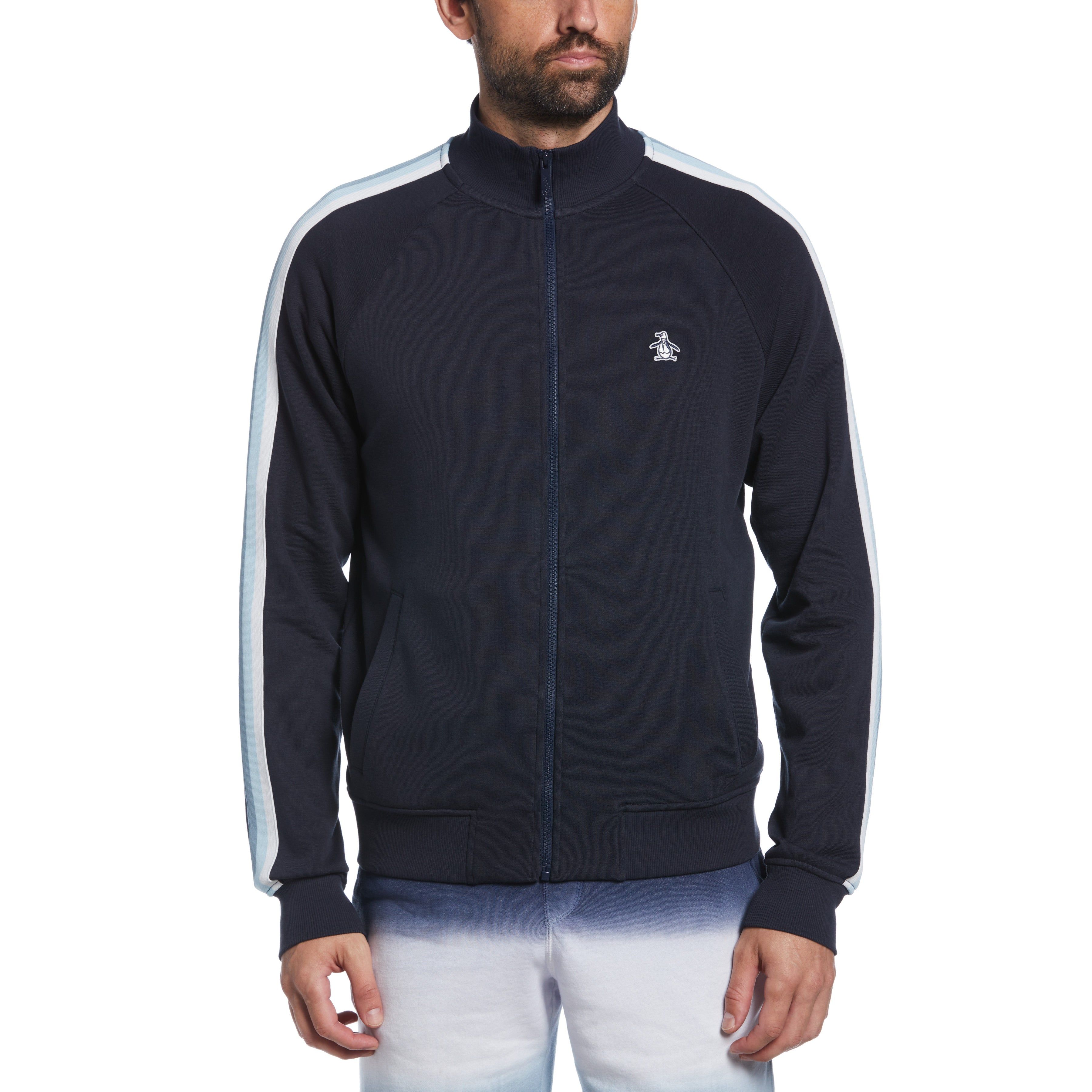 Striped Sleeve Track Jacket sold by Original Penguin product image thumbnail 2