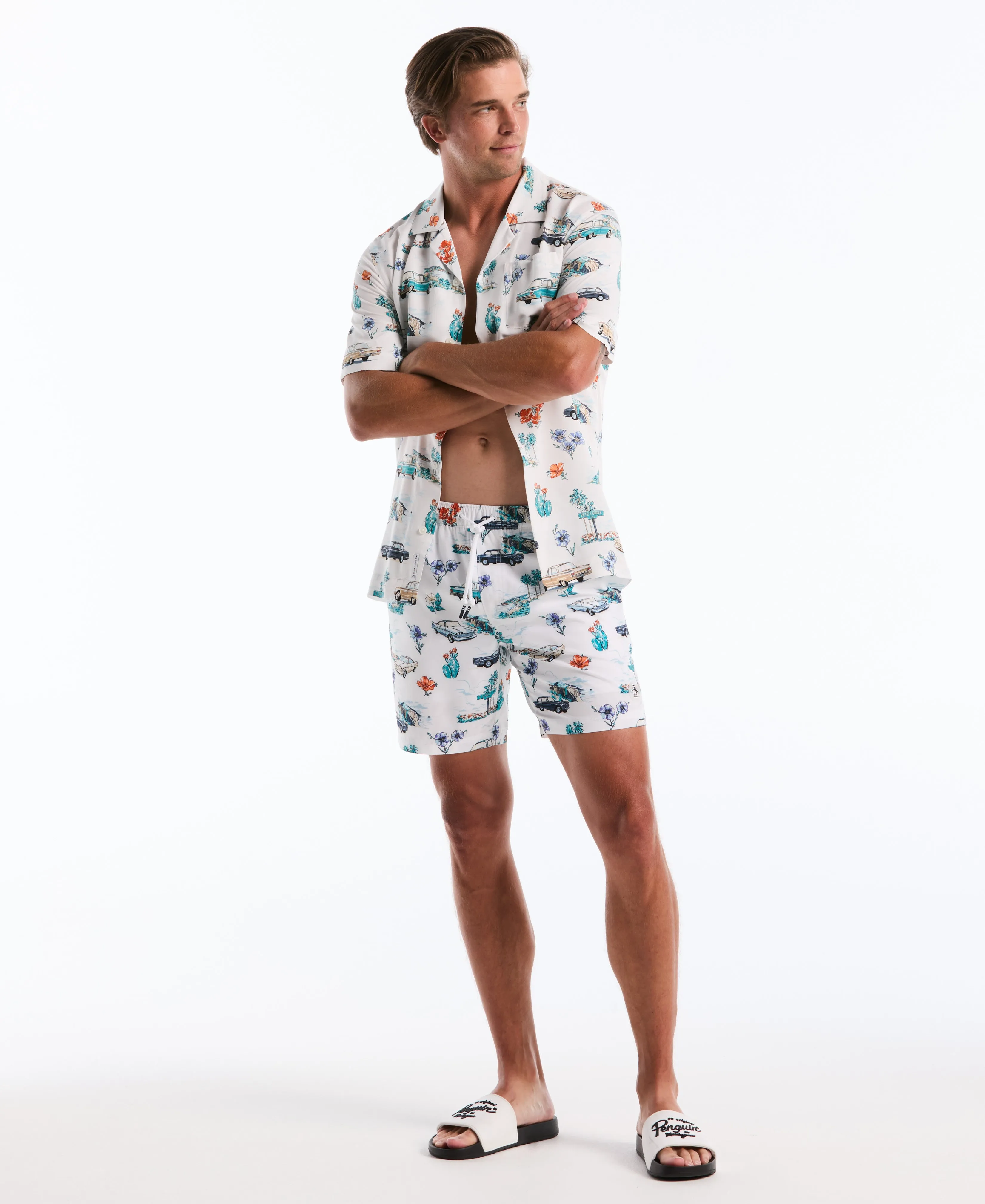 7" Car Print Novelty Swim Short sold by Original Penguin product image thumbnail 5