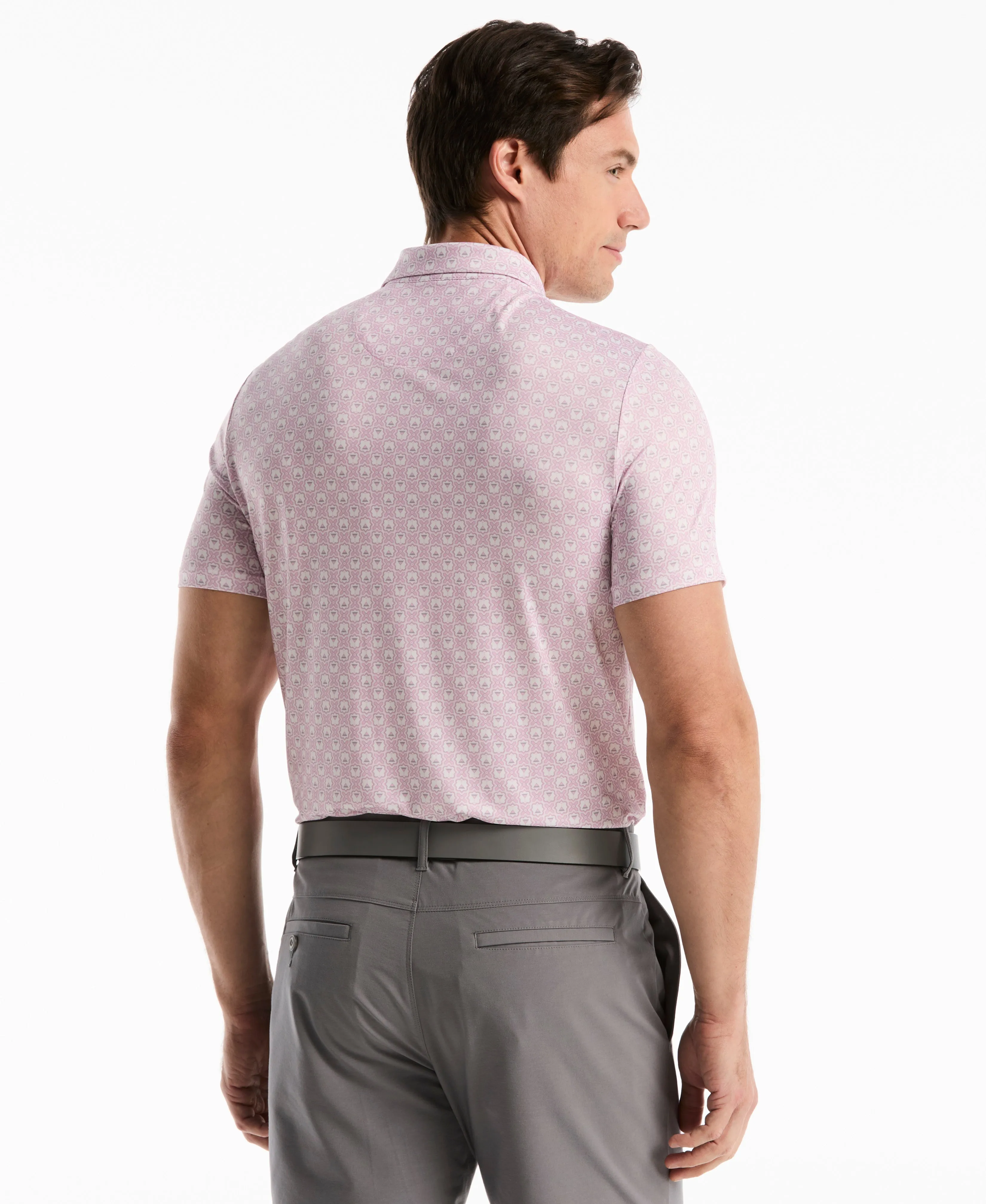 Tiny Geometric Print Golf Polo sold by Original Penguin product image thumbnail 2
