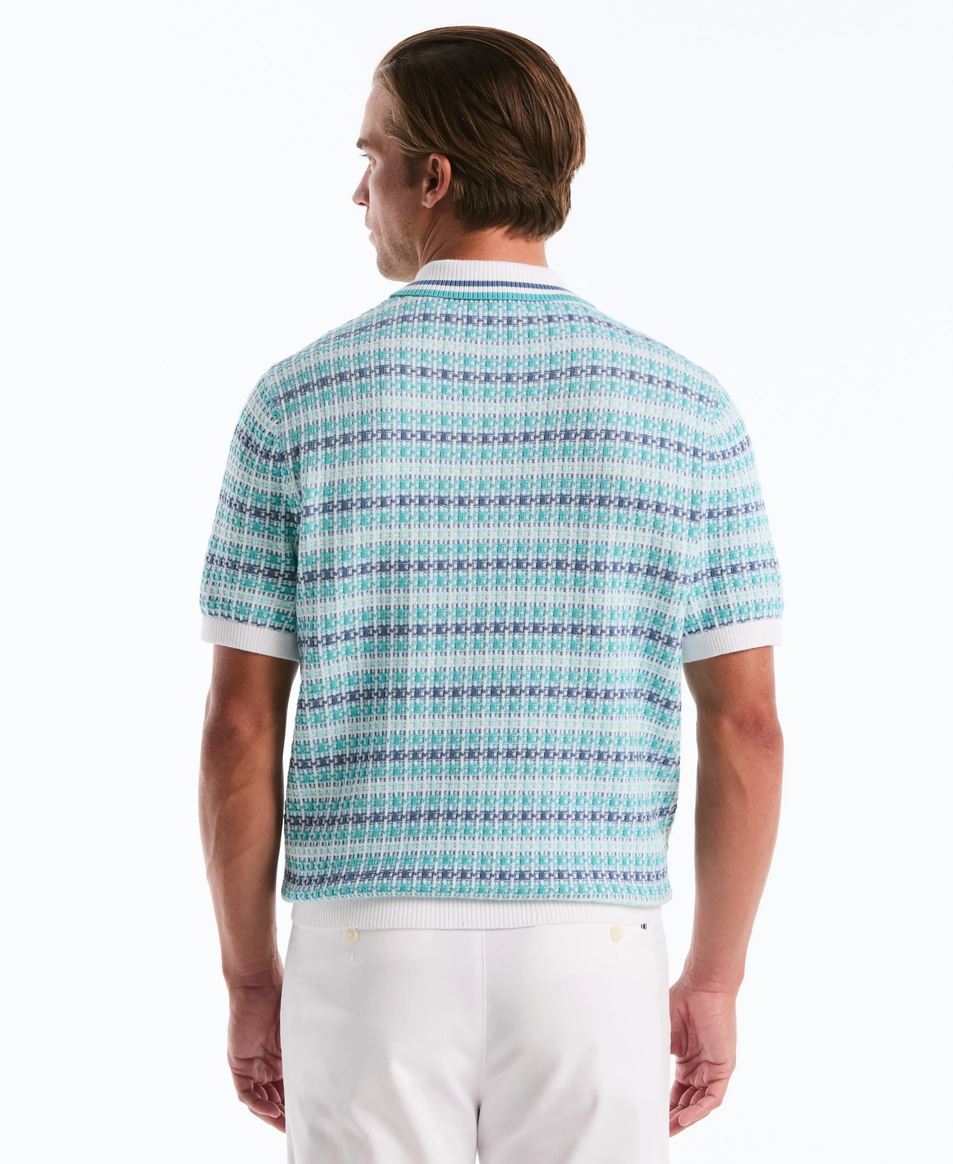 Textured Cotton Sweater Polo sold by Original Penguin product image thumbnail 2