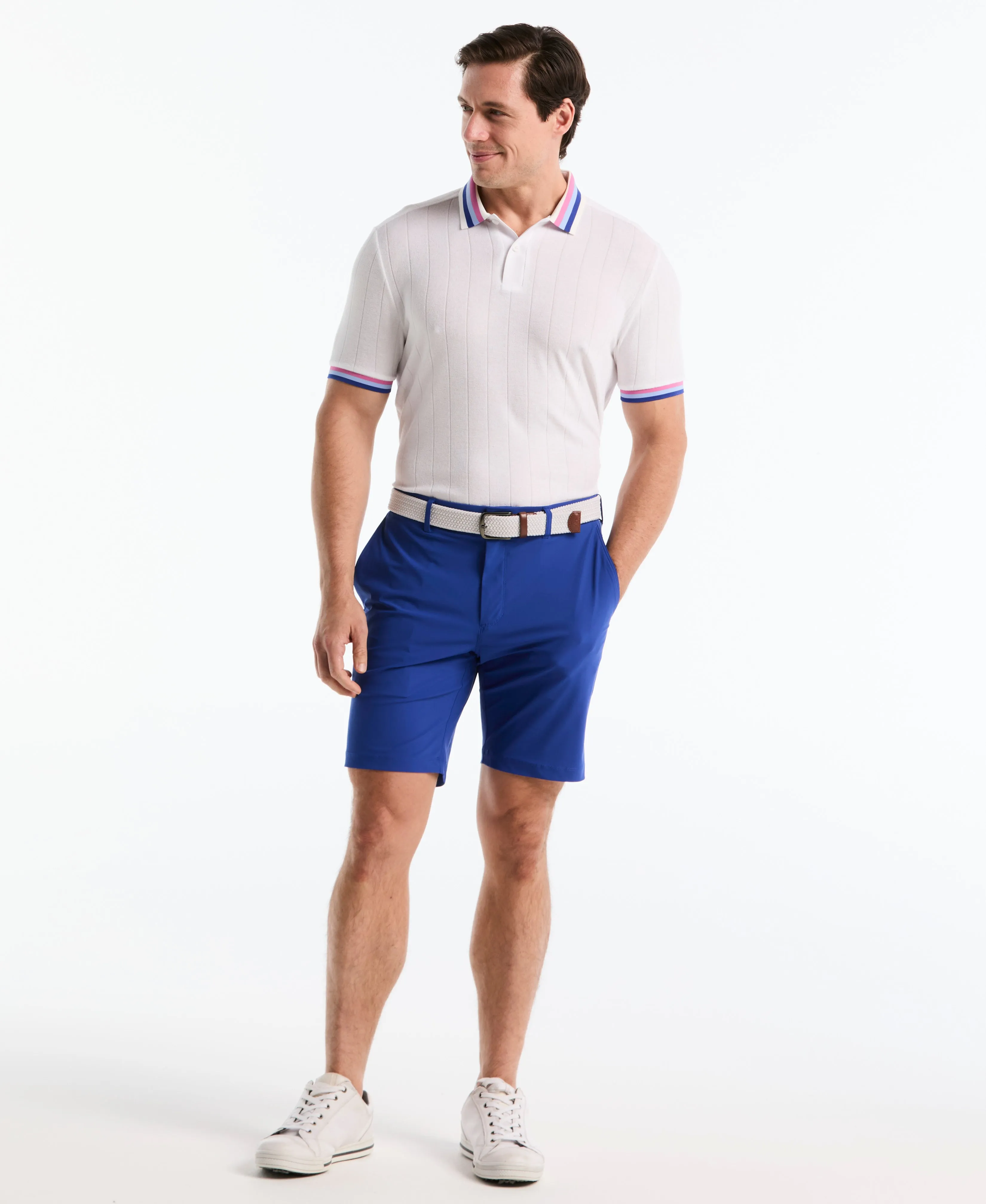 Performance Ribbed Blocking Terry Golf Polo sold by Original Penguin product image thumbnail 4