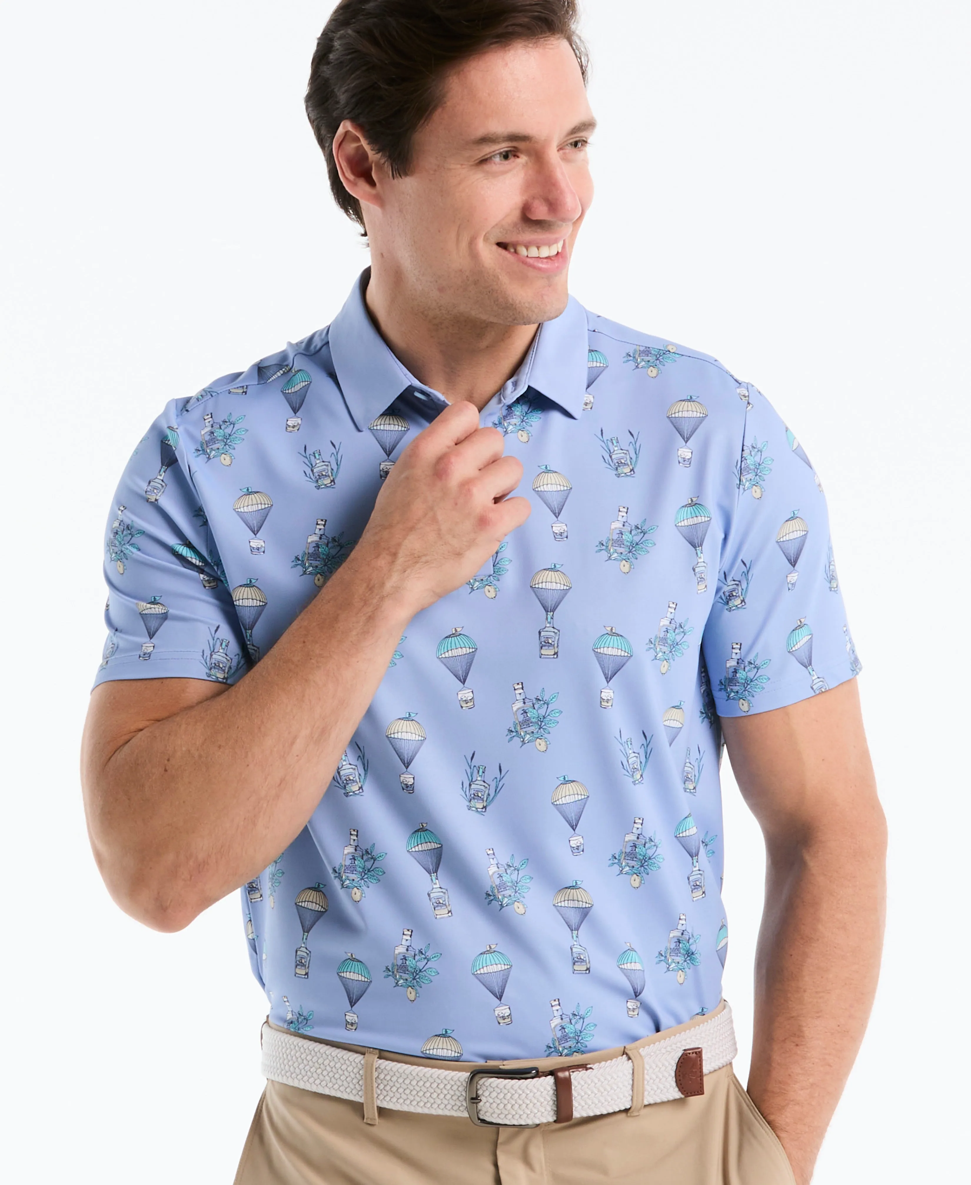 Botanical Drink Golf Polo sold by Original Penguin product image thumbnail 3