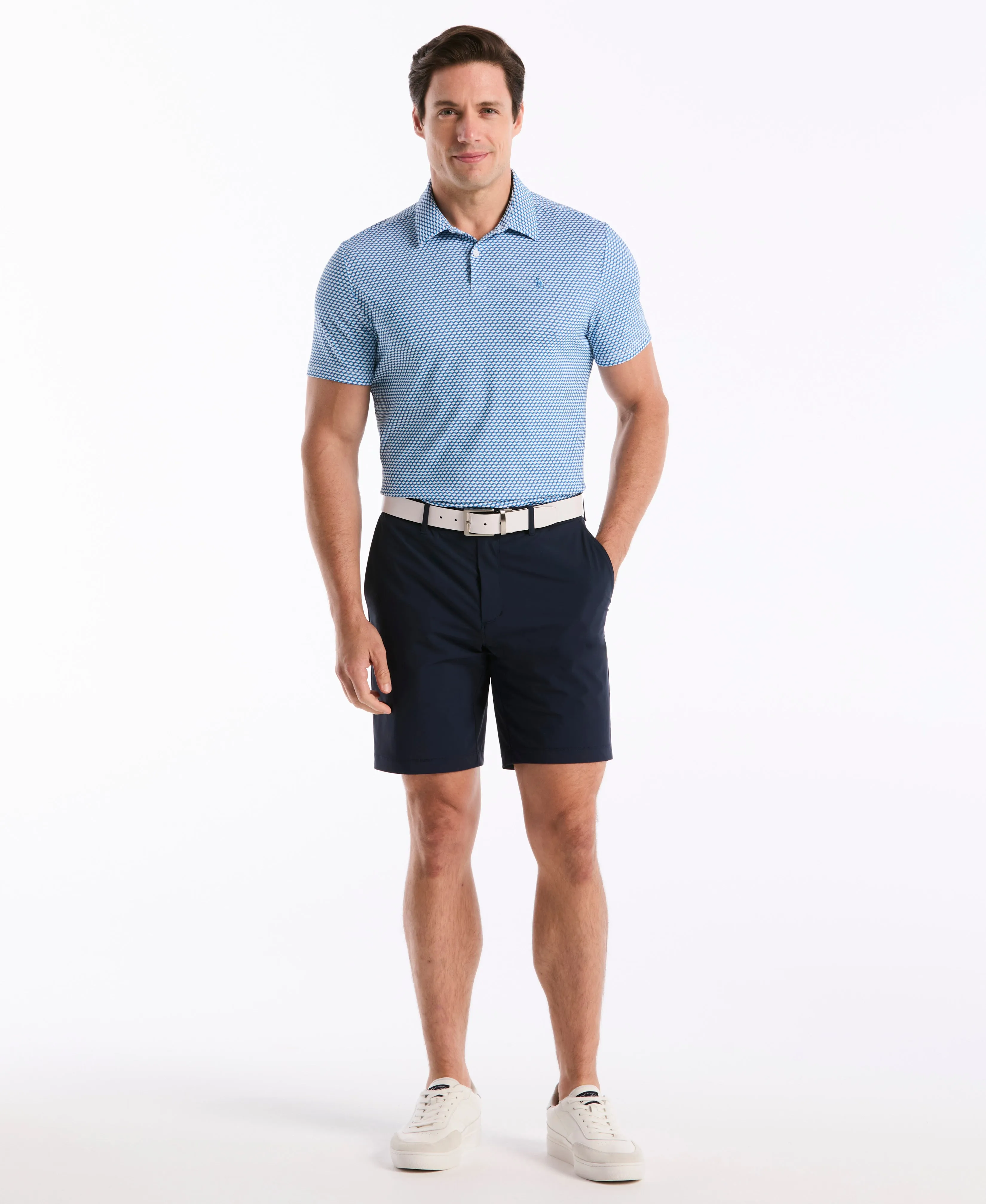 Micro Geo Print Golf Polo sold by Original Penguin product image thumbnail 4