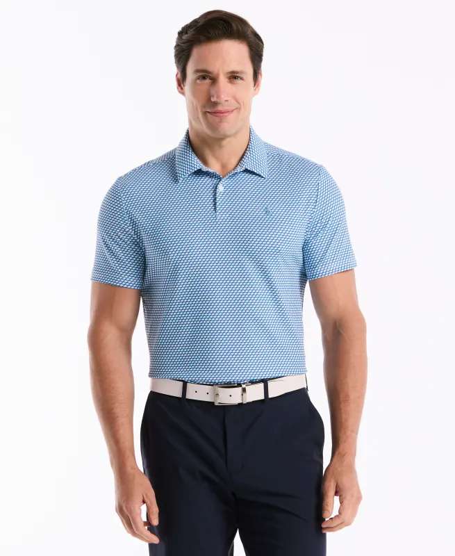Micro Geo Print Golf Polo sold by Original Penguin