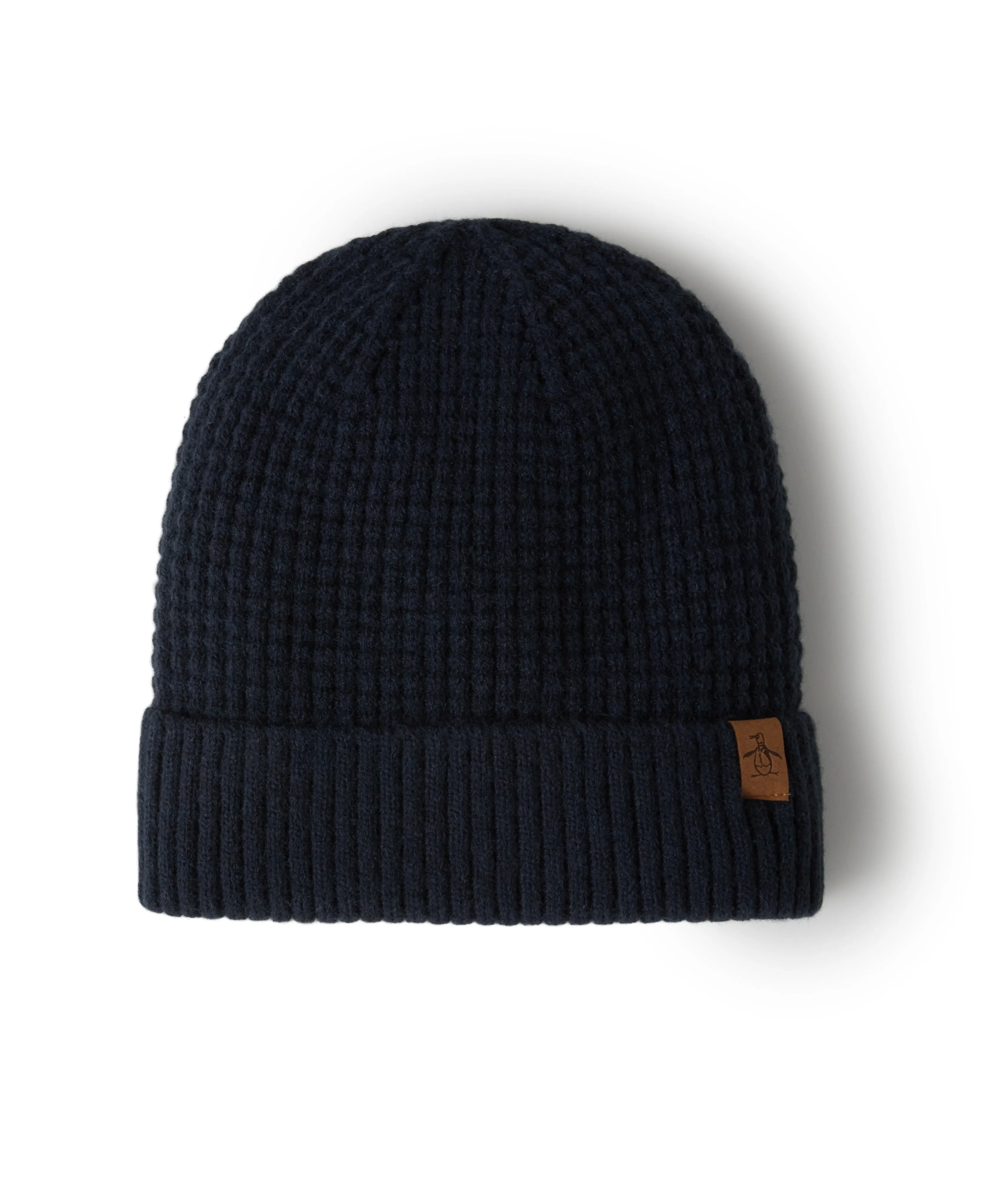 Waffle Knit Beanie sold by Original Penguin