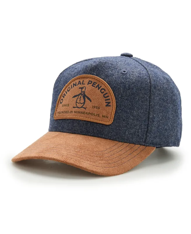 Wool Faux Suede Golf Hat made by Original Penguin