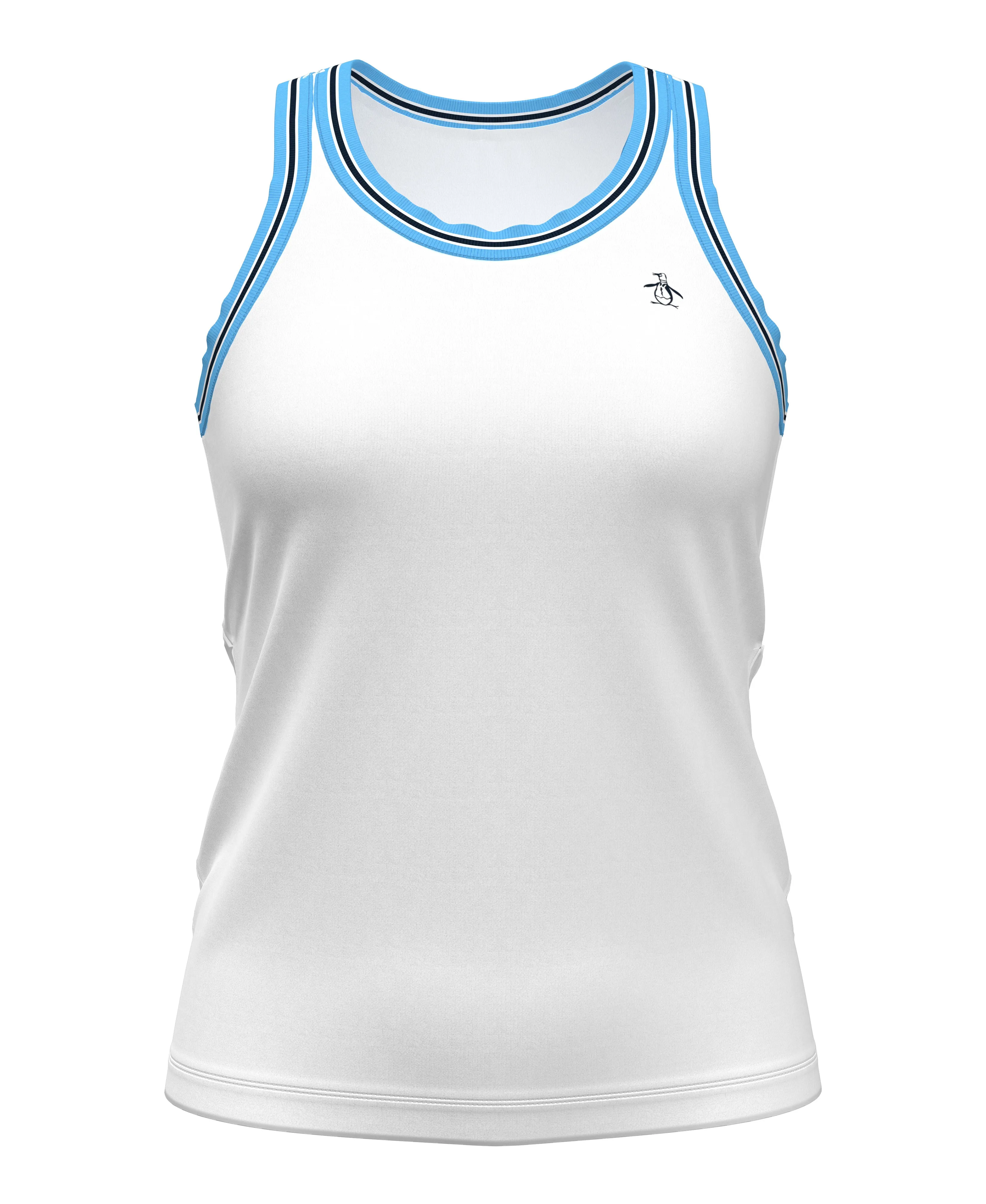Women's Contrast Rib Racerback Tennis Tank sold by Original Penguin product image thumbnail 2