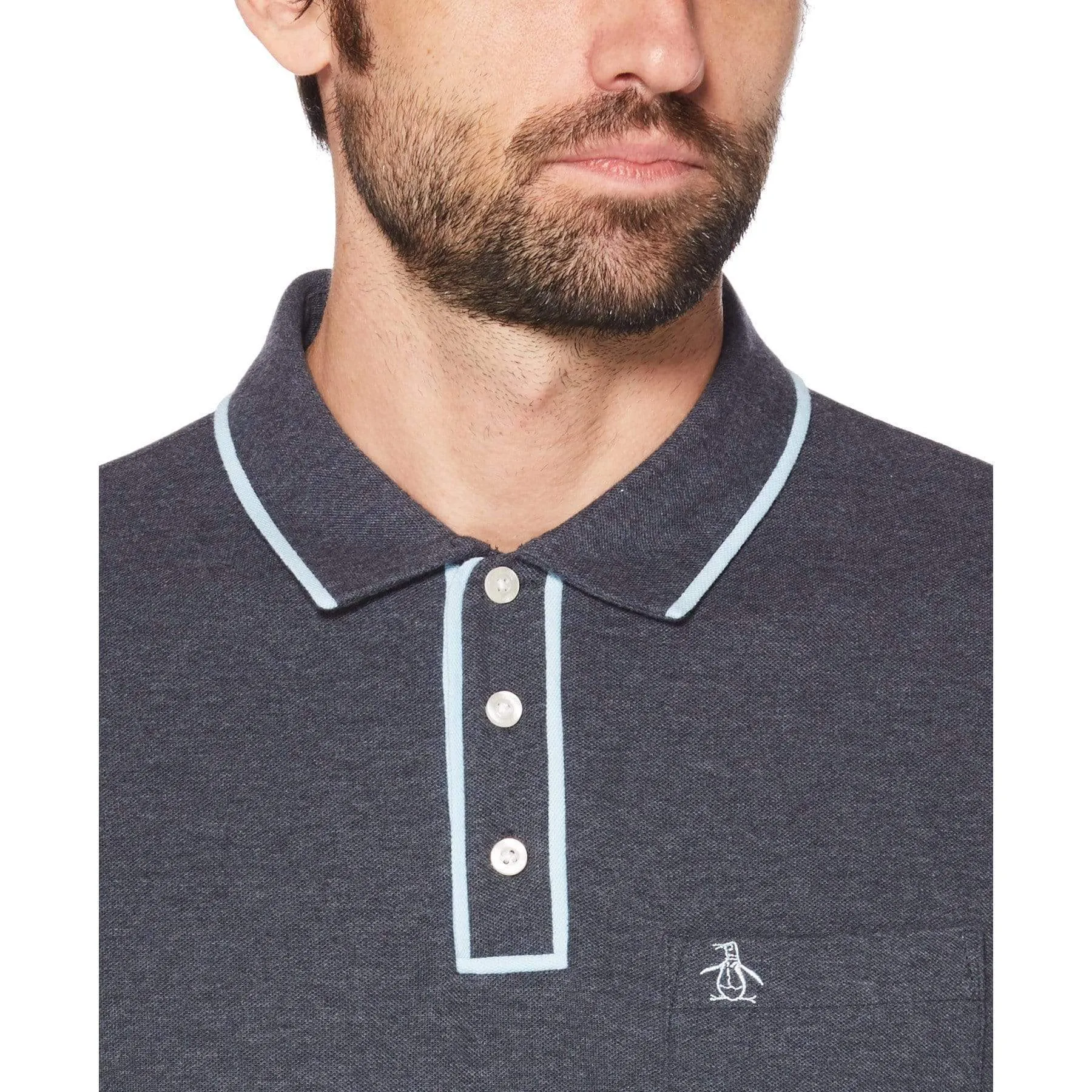 The Earl™ Pique Polo sold by Original Penguin product image thumbnail 3