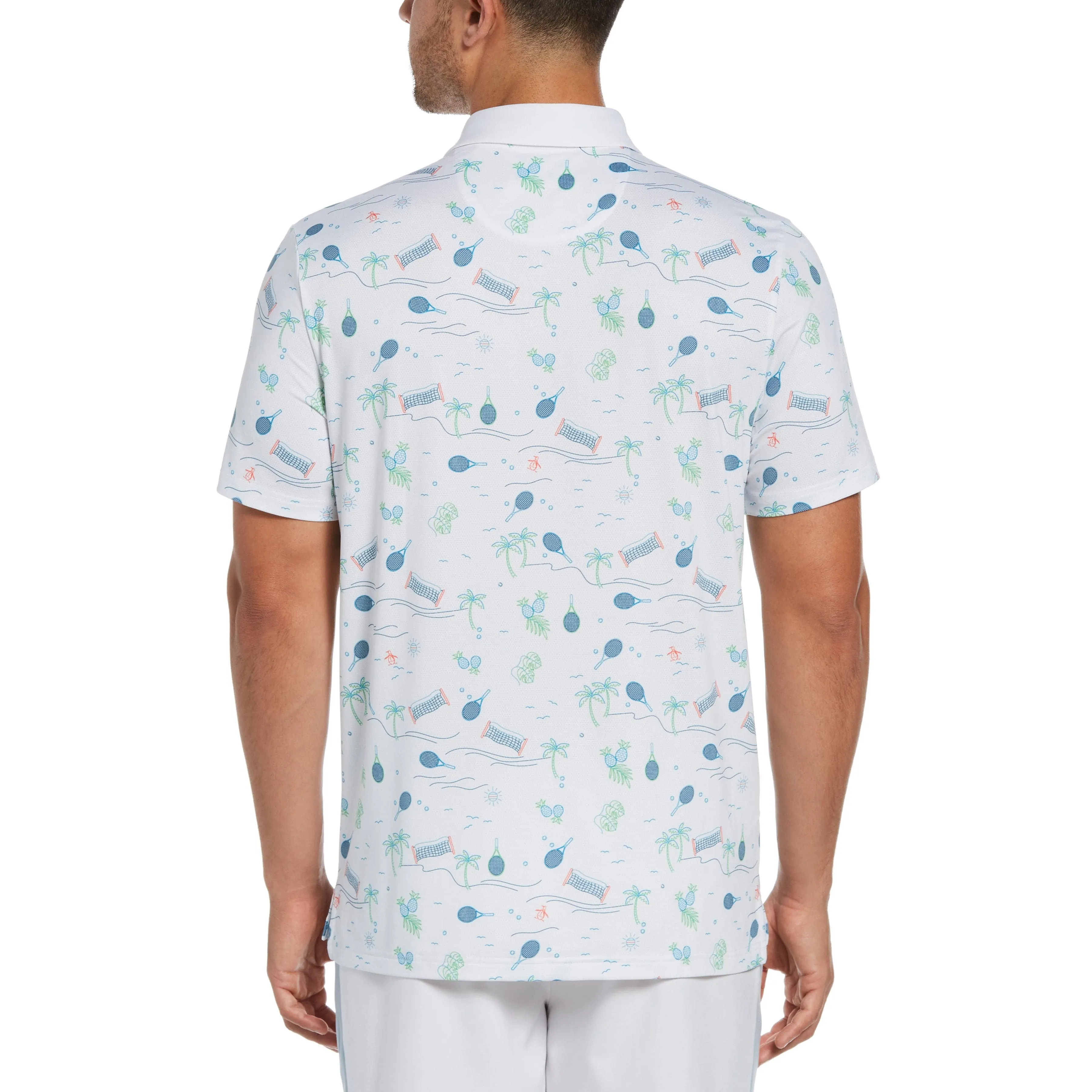 Resort Print Tennis Polo sold by Original Penguin product image thumbnail 2