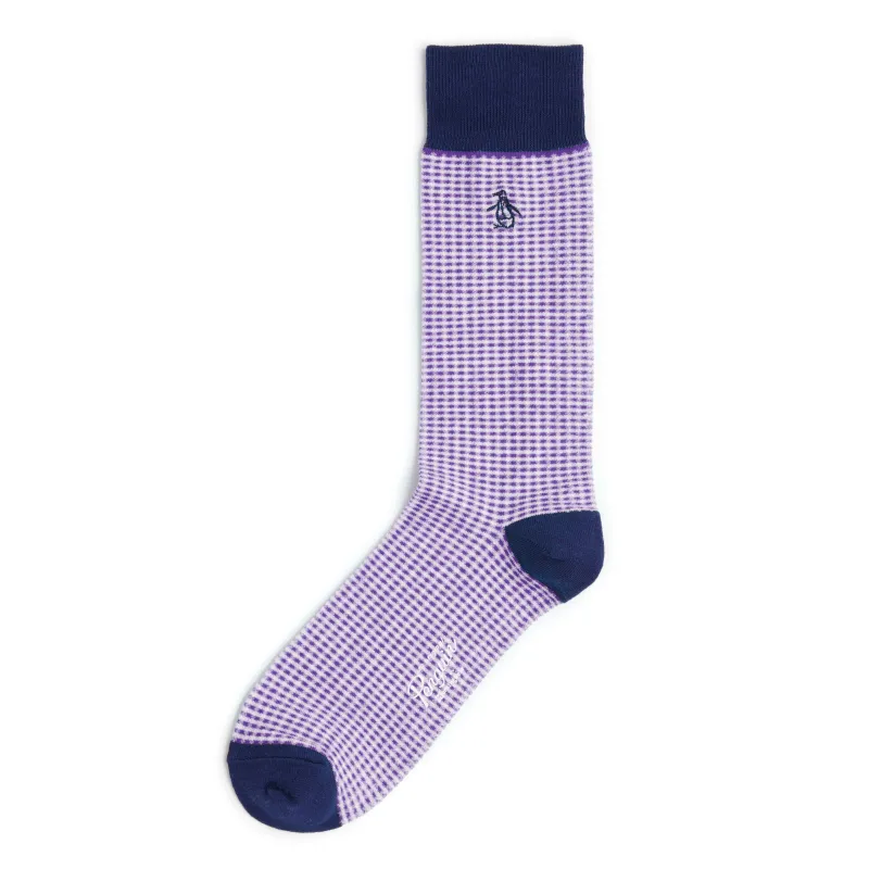 Lewis Gingham Sock made by Original Penguin