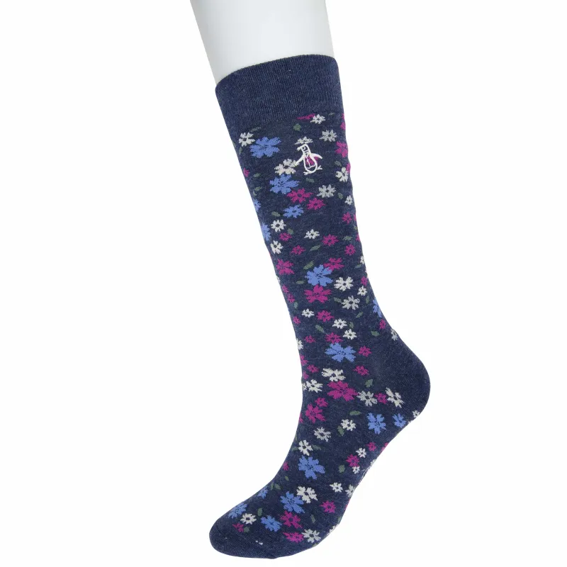 Doherty Floral Dress Sock sold by Original Penguin