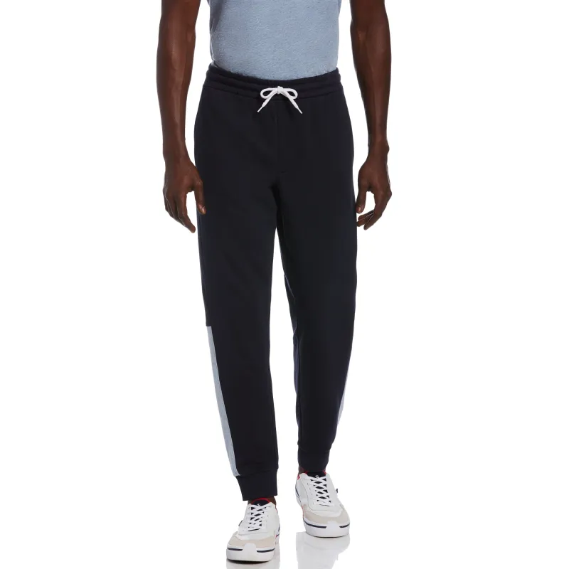 Slim Fit Color Block Fleece Jogger made by Original Penguin
