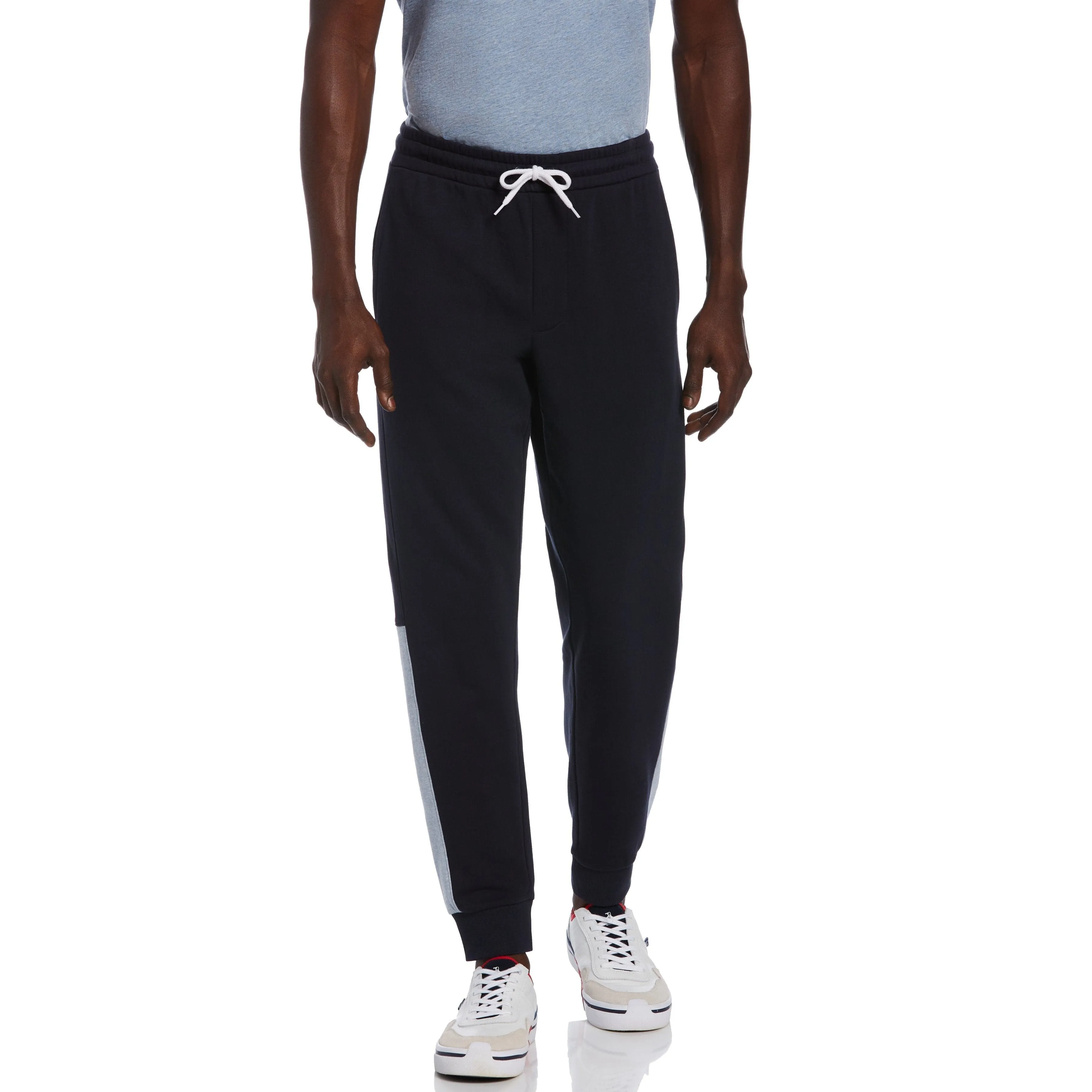 Slim Fit Color Block Fleece Jogger sold by Original Penguin