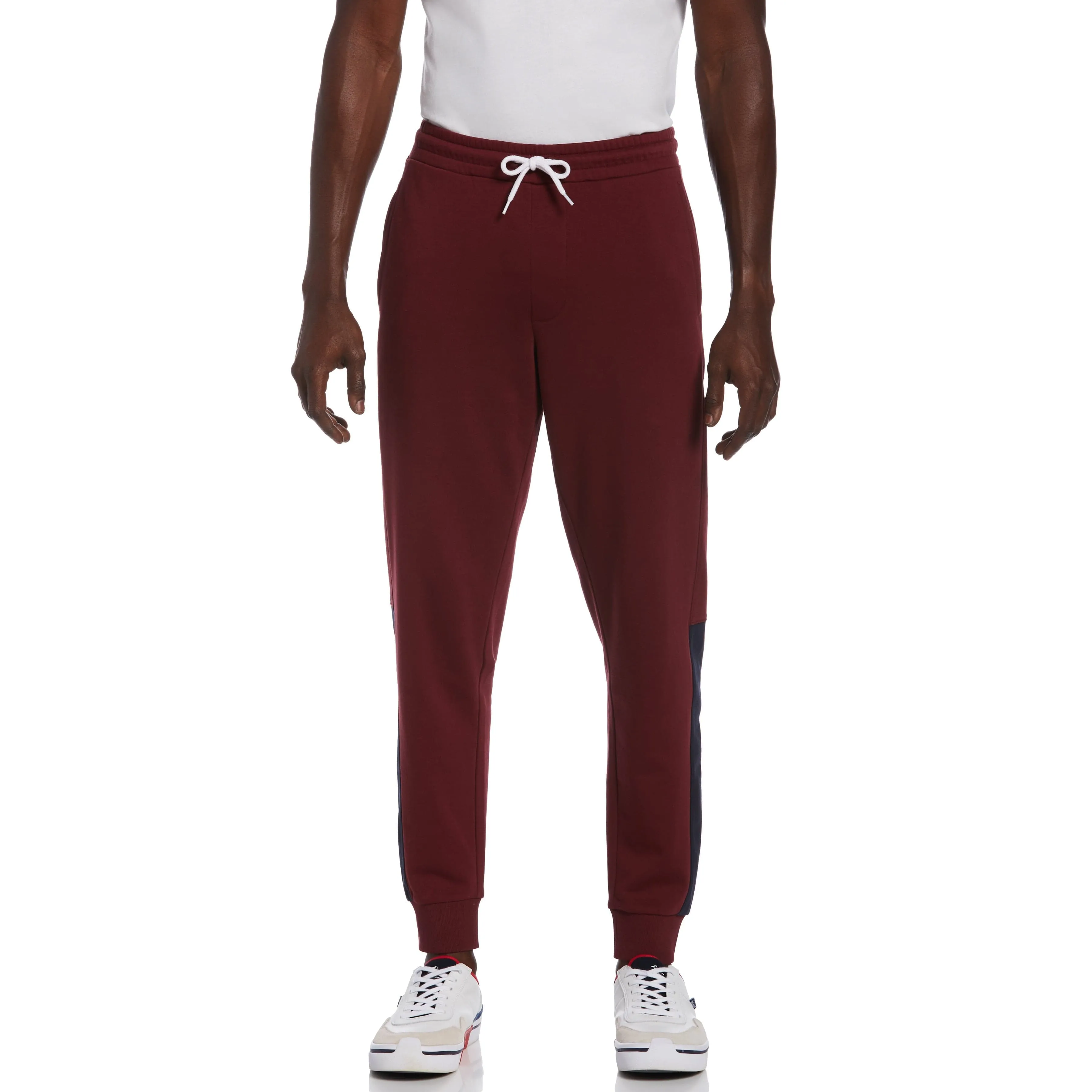 Slim Fit Color Block Fleece Jogger sold by Original Penguin product image thumbnail 4