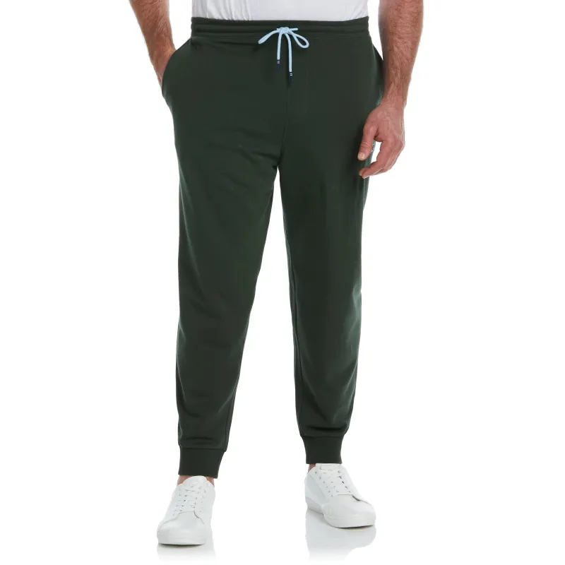 Big & Tall Organic Cotton Fleece Logo Pant made by Original Penguin