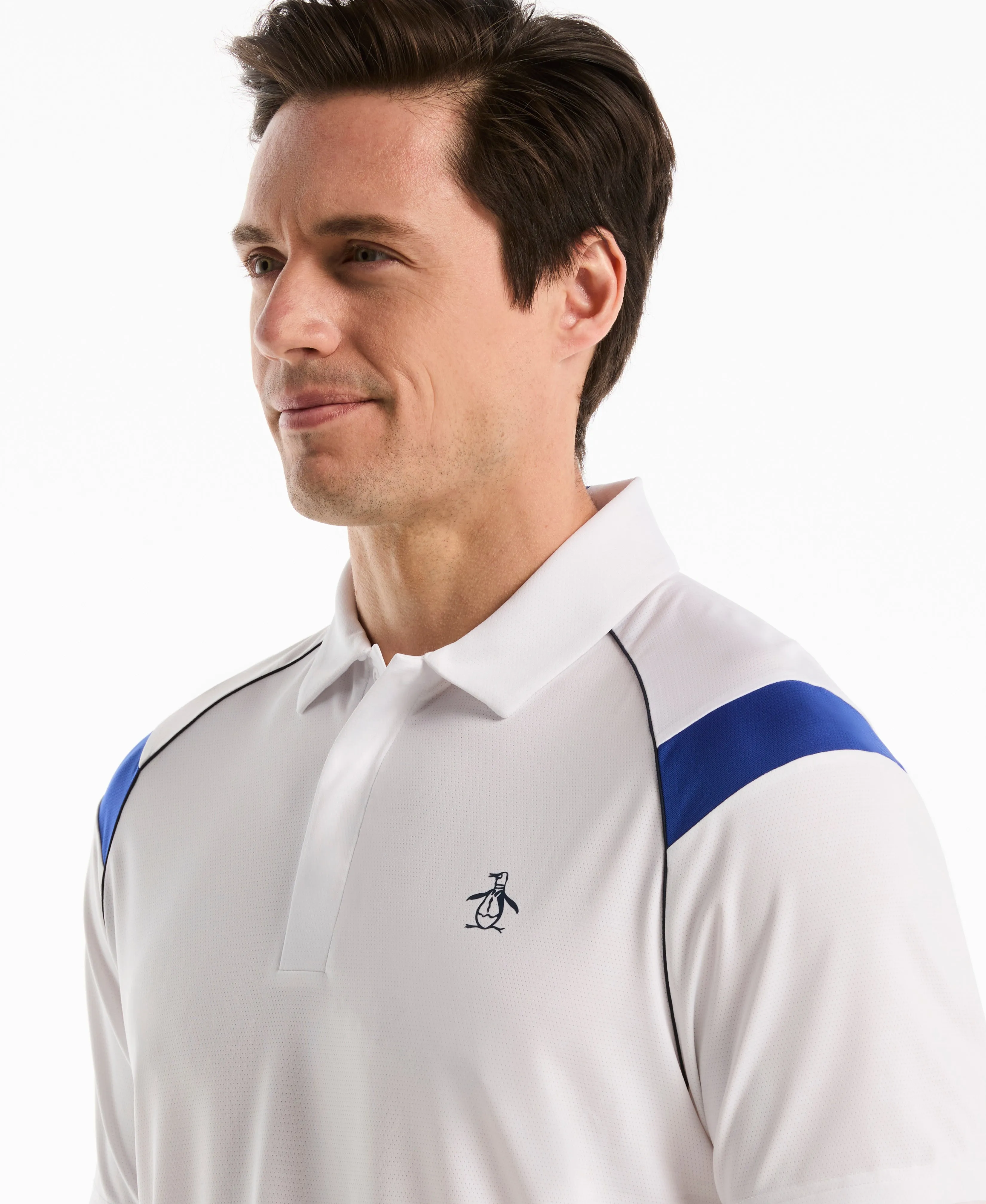Raglan Stripe Tennis Polo sold by Original Penguin product image thumbnail 3
