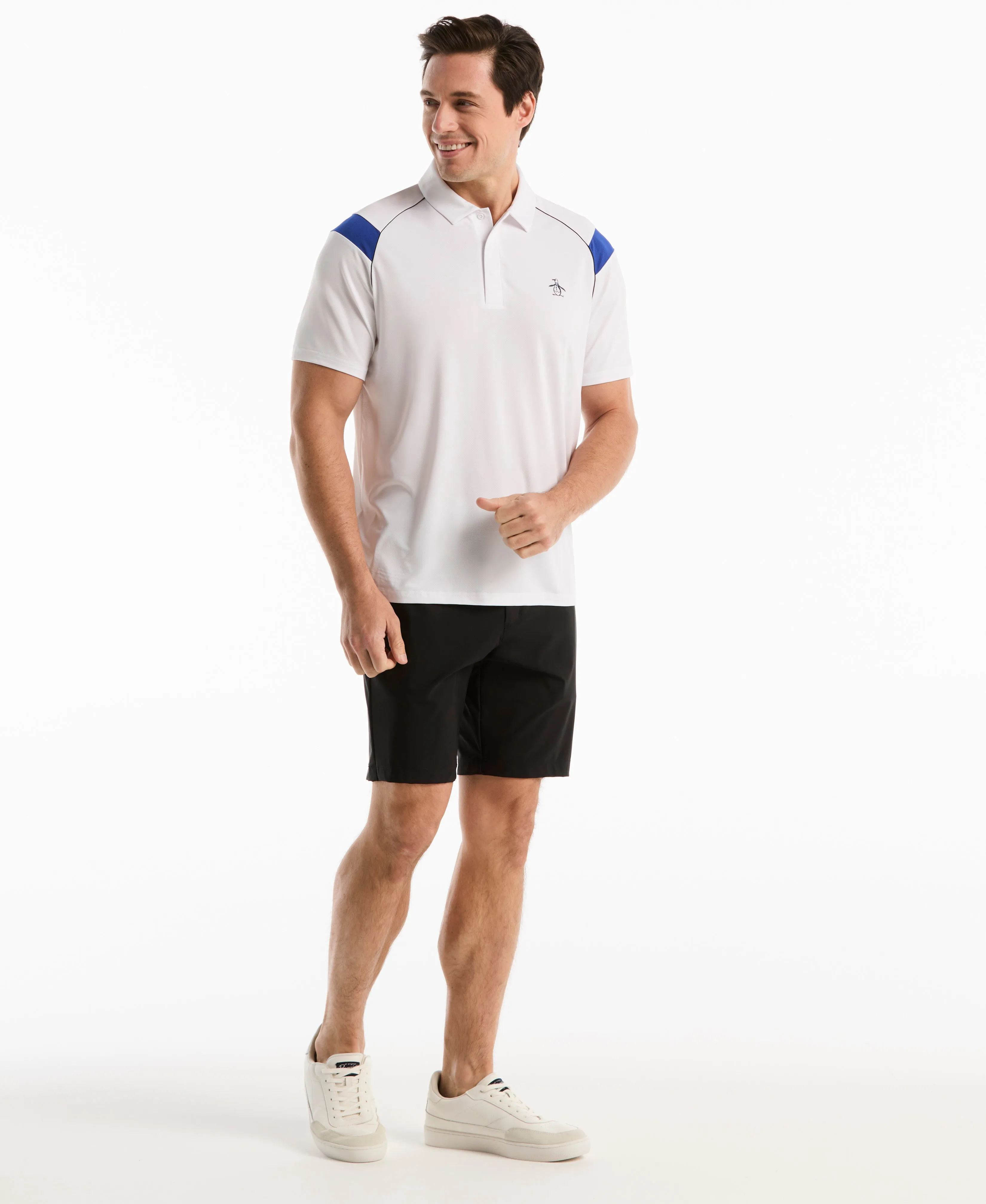 Raglan Stripe Tennis Polo sold by Original Penguin product image thumbnail 4