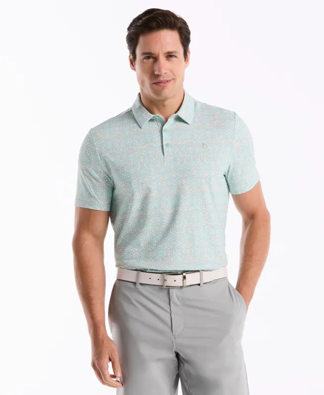 Heritage Framed Floral Golf Polo sold by Original Penguin
