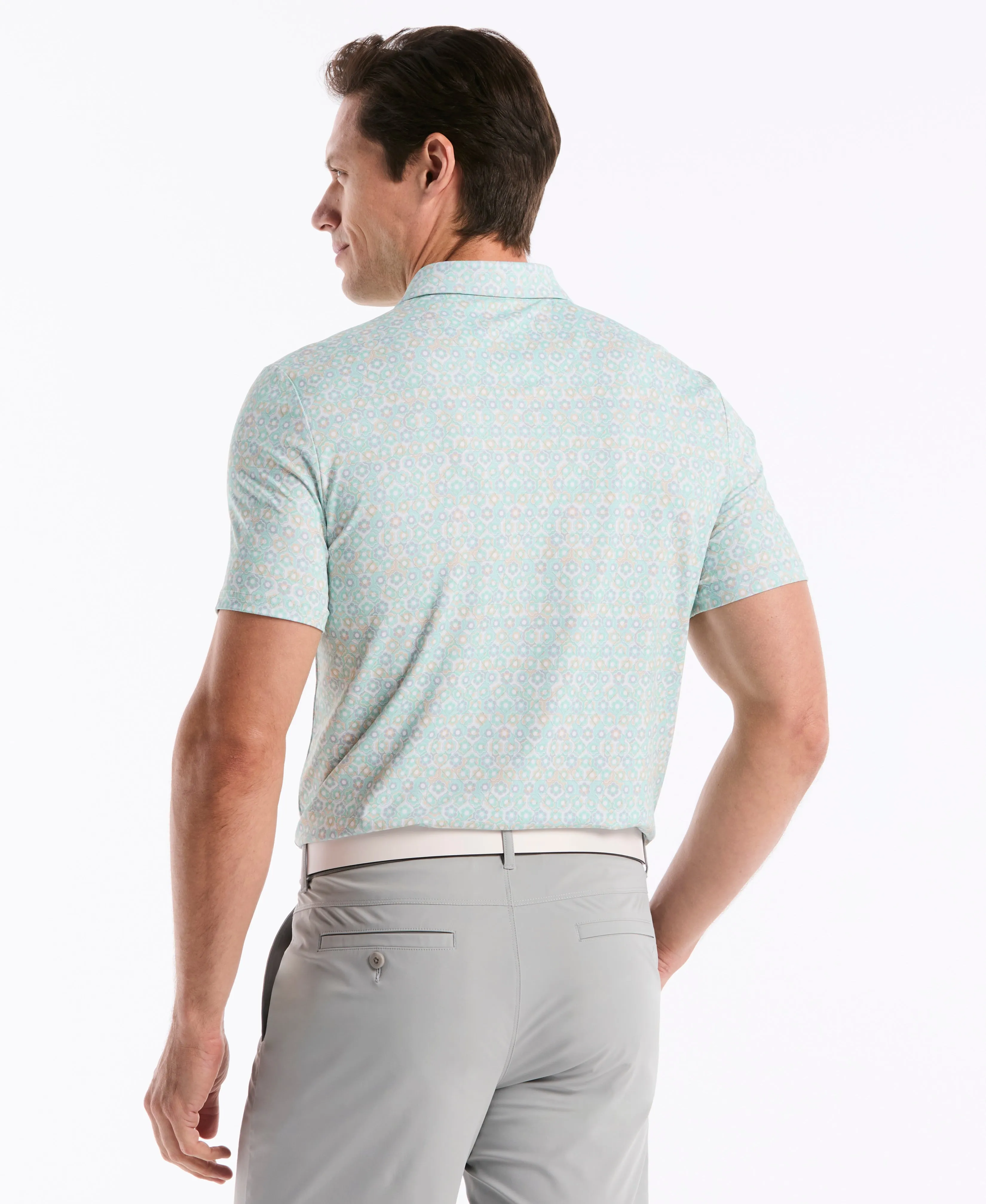 Heritage Framed Floral Golf Polo sold by Original Penguin product image thumbnail 2