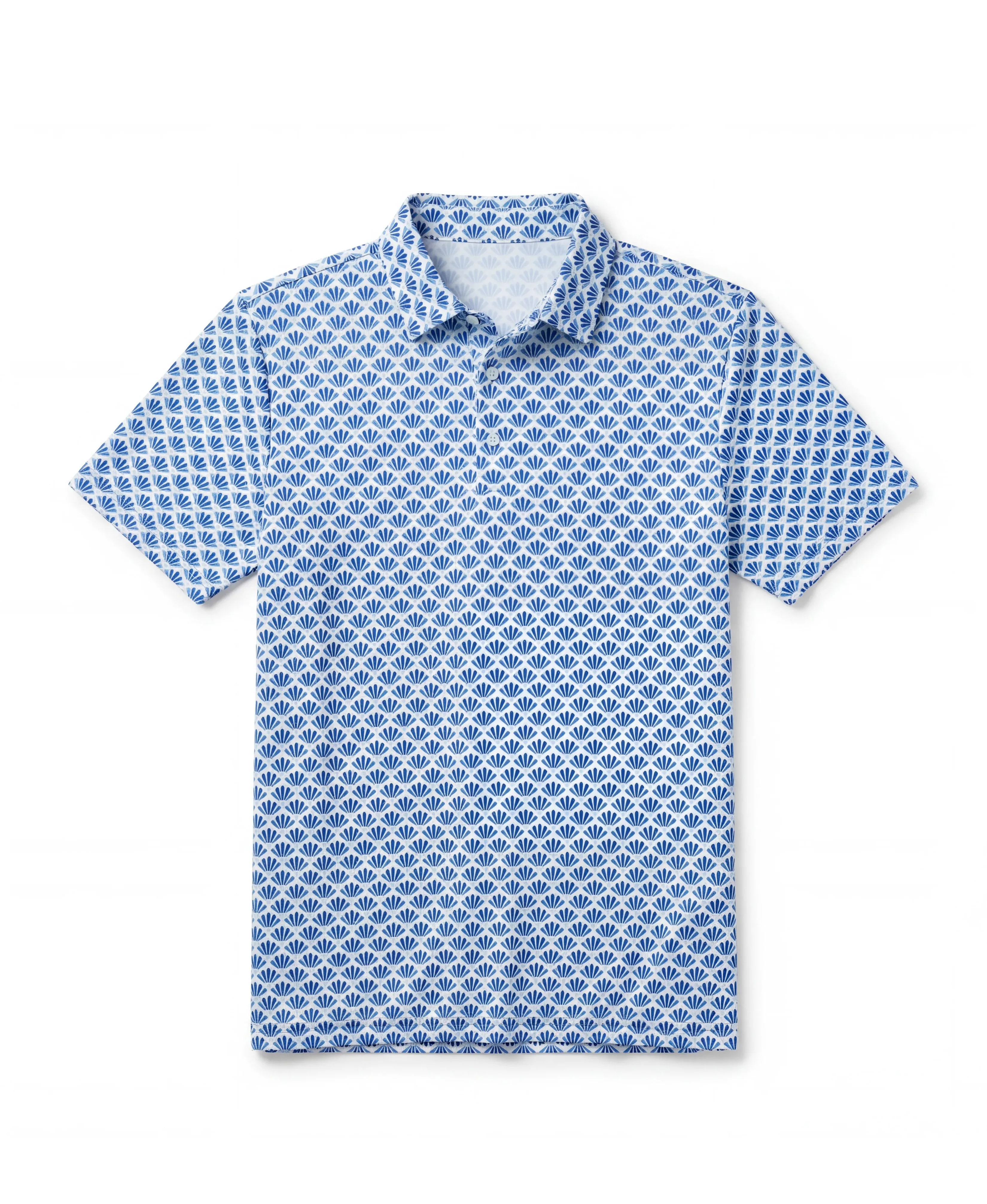 Retro Geometric Print Golf Polo sold by Original Penguin
