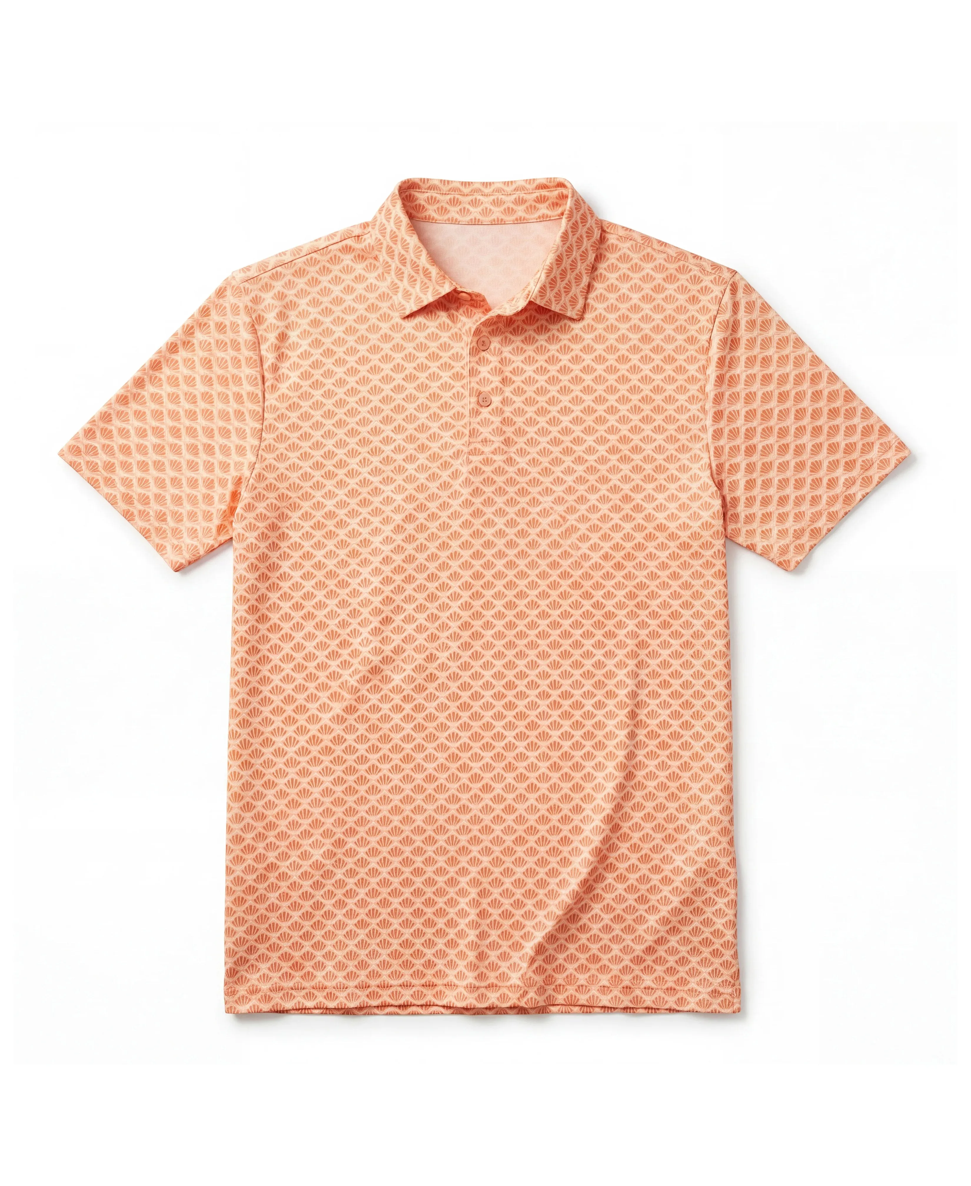 Retro Geometric Print Golf Polo sold by Original Penguin product image thumbnail 2