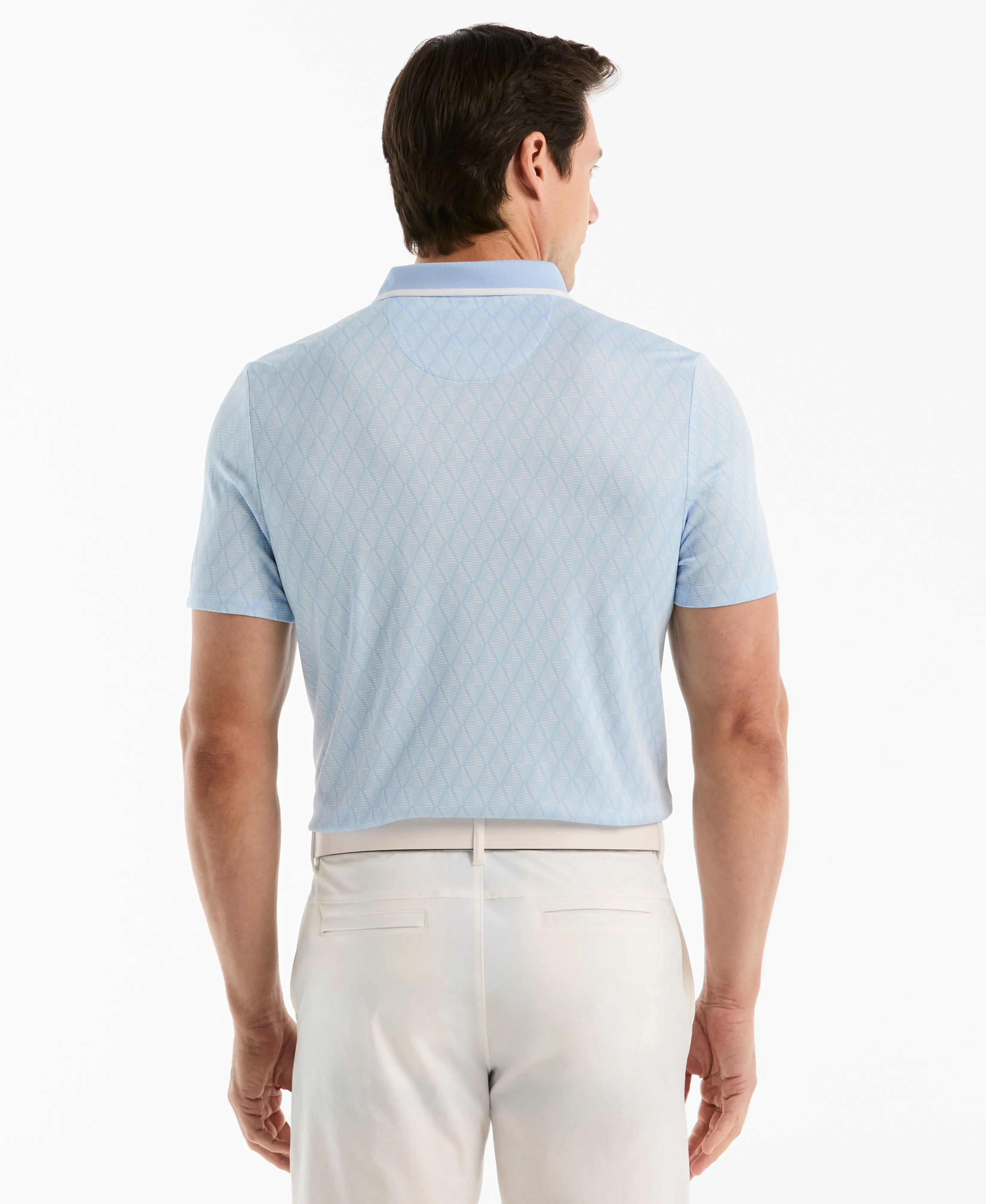 Check Jacquard Golf Polo sold by Original Penguin product image thumbnail 2