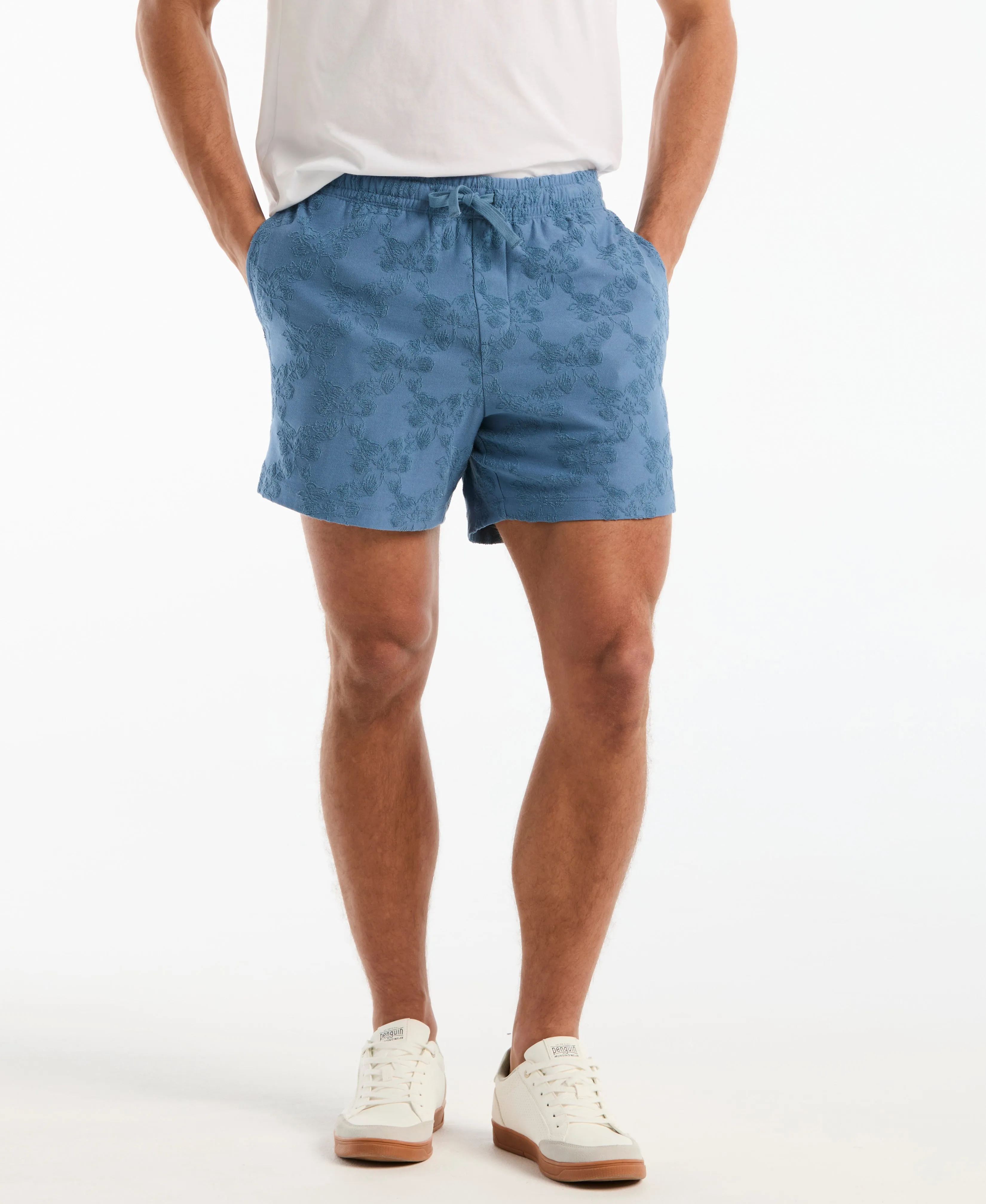 5" Terry Jacquard Hawaiian Short sold by Original Penguin product image thumbnail 4
