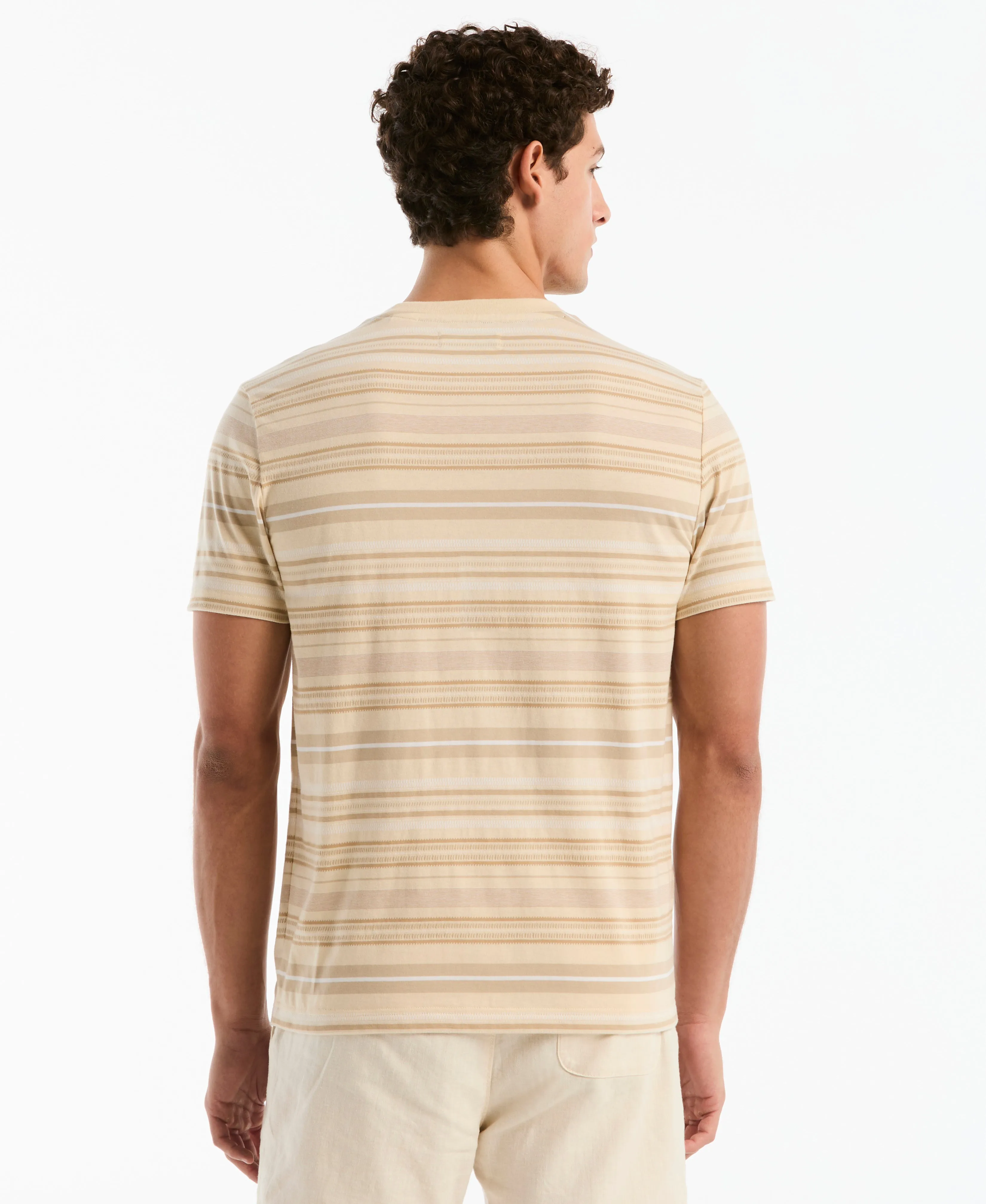 Jacquard Dashed Striped Tee sold by Original Penguin product image thumbnail 2