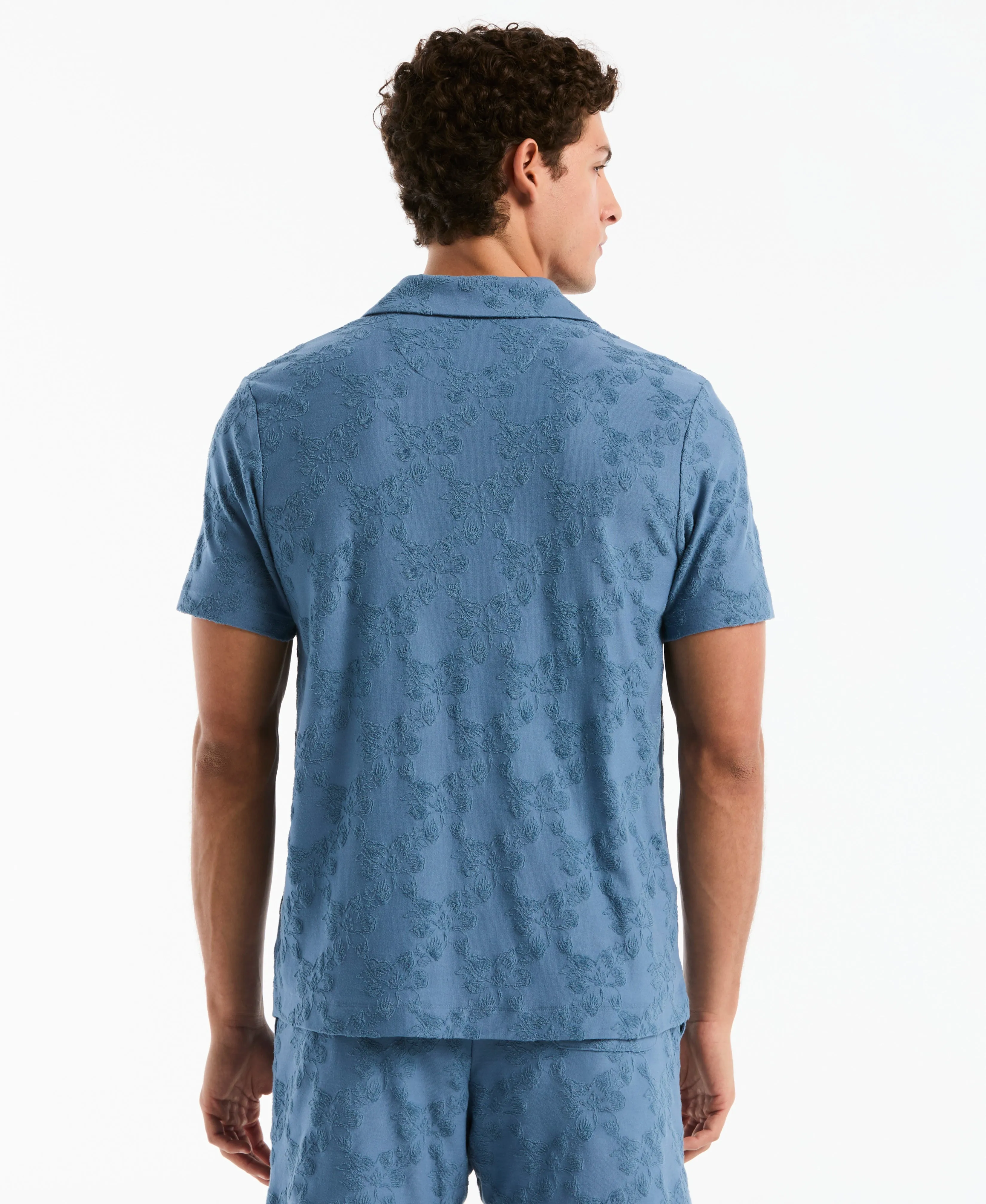 Terry Jacquard Hawaiian Shirt sold by Original Penguin product image thumbnail 2