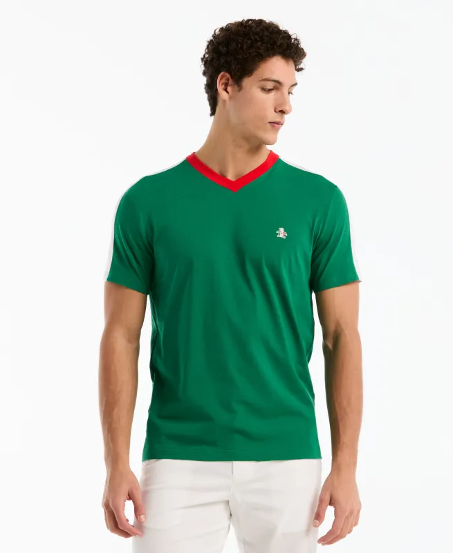 Color Block Cotton Tee Mexico Edition made by Original Penguin