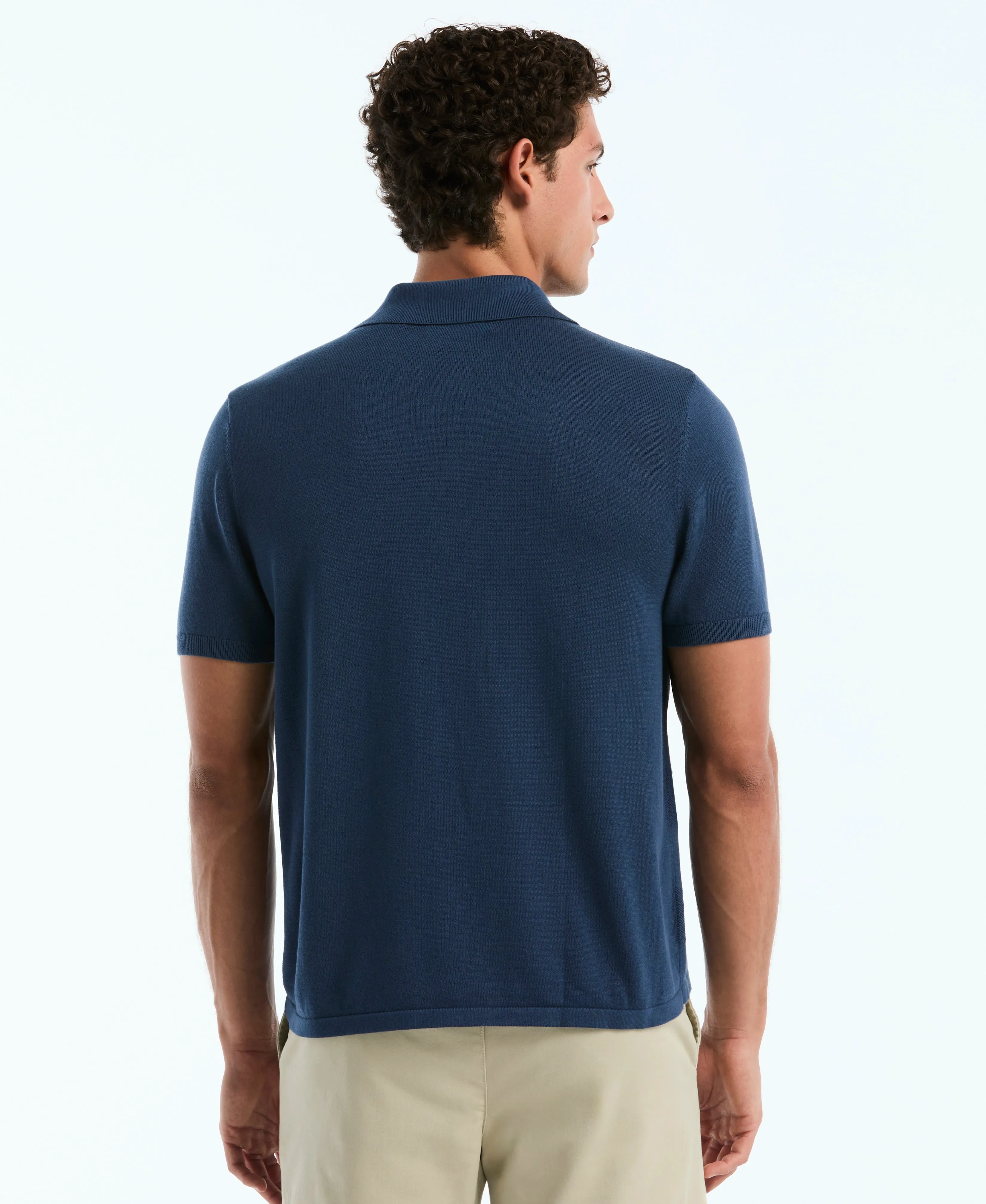 Honeycomb Striped Sweater Polo sold by Original Penguin product image thumbnail 2