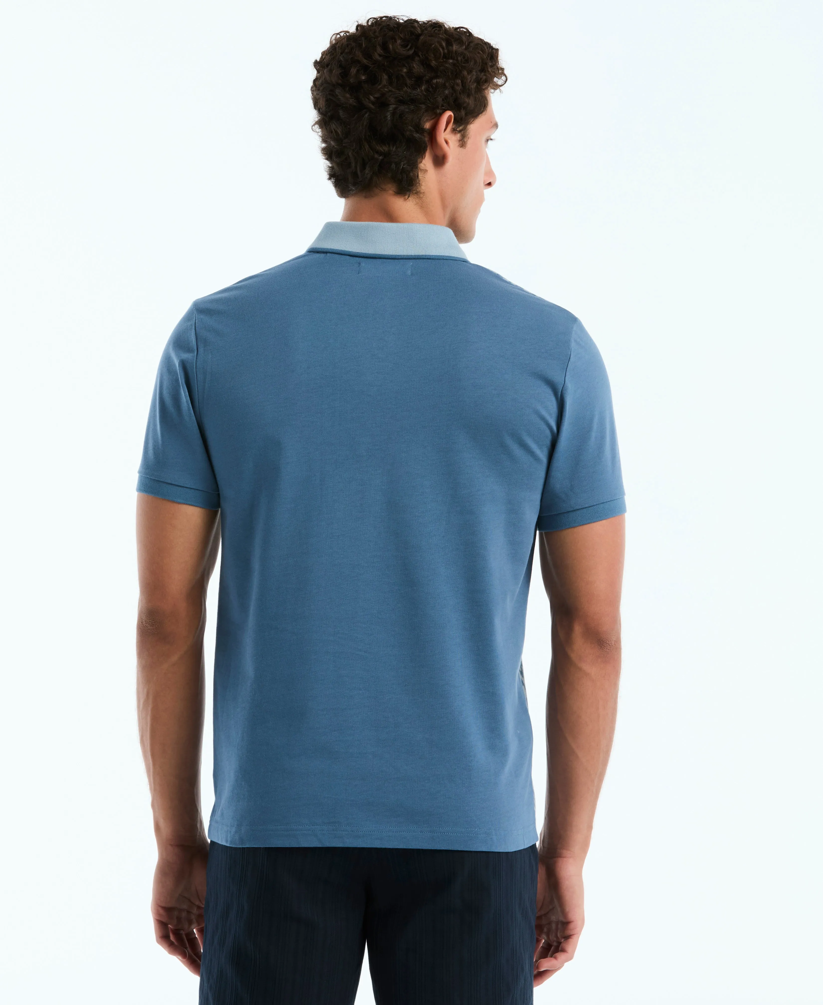 Jacquard Color Block Wavy Polo sold by Original Penguin product image thumbnail 2